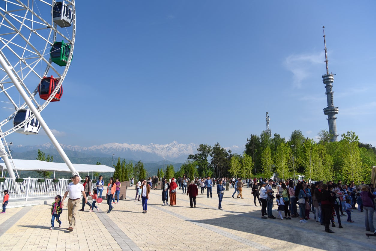 Kok-Tobe hill boasts the best city views (Getty)