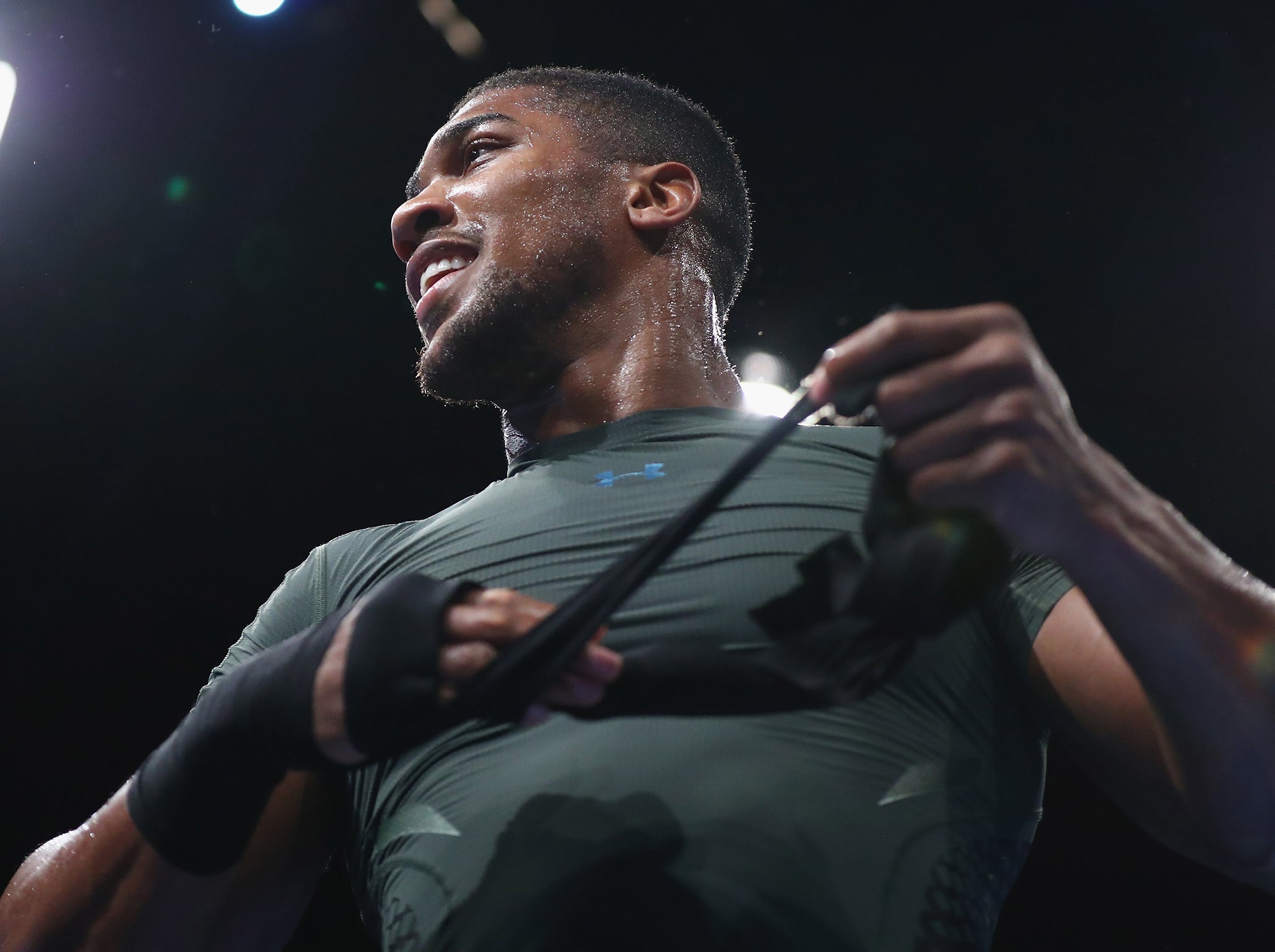 Anthony Joshua faces Joseph Parker on March 31