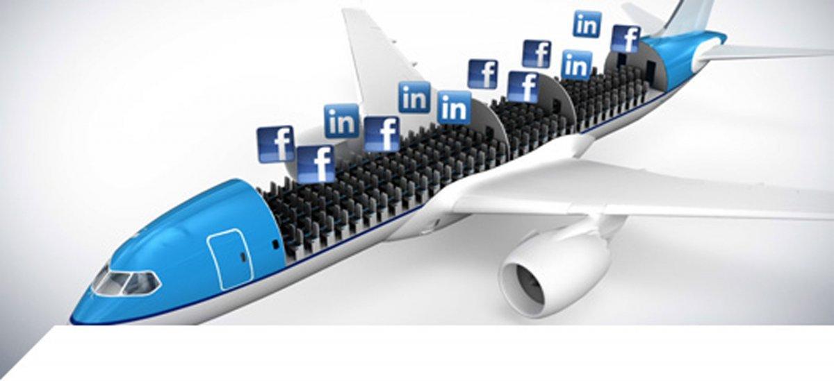 KLM lets travellers select their seatmates by accessing social media networks