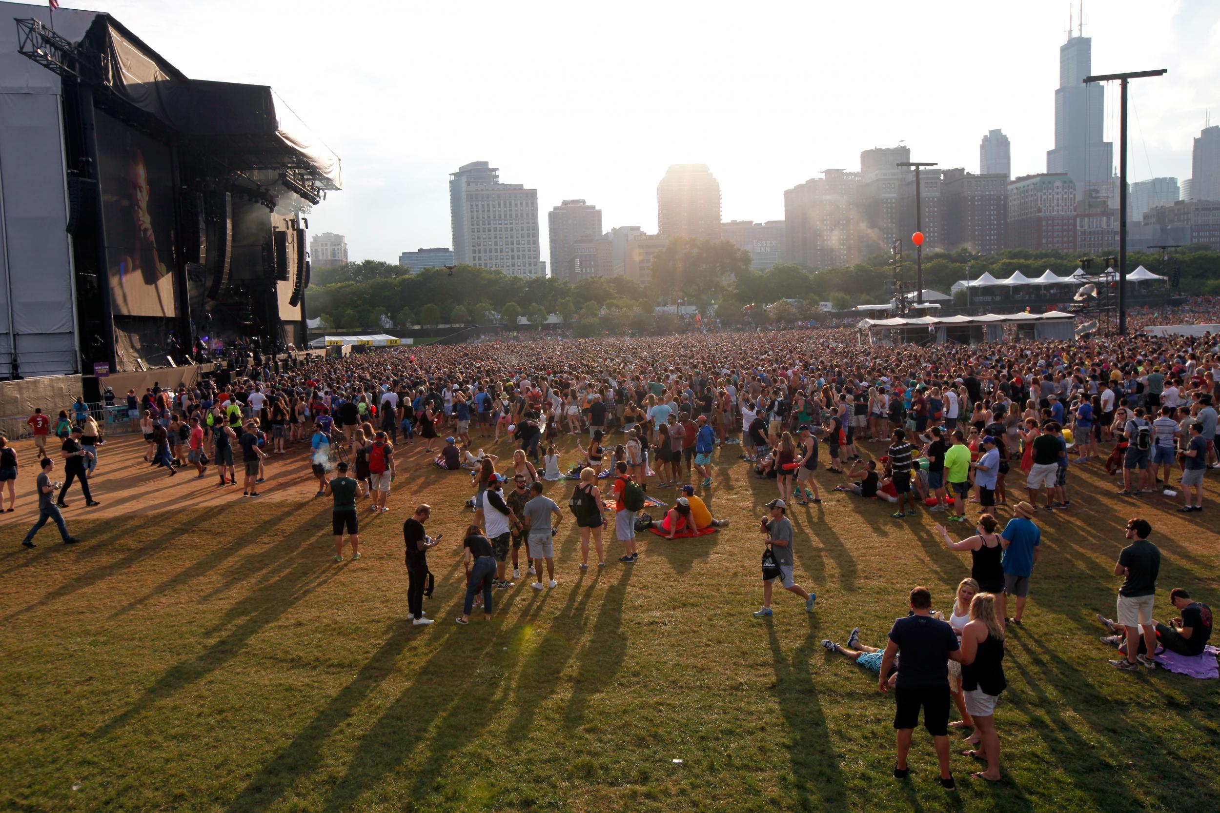 Lollapalooza 2016. Credit: Gabriel Grams/Getty Images for Samsung