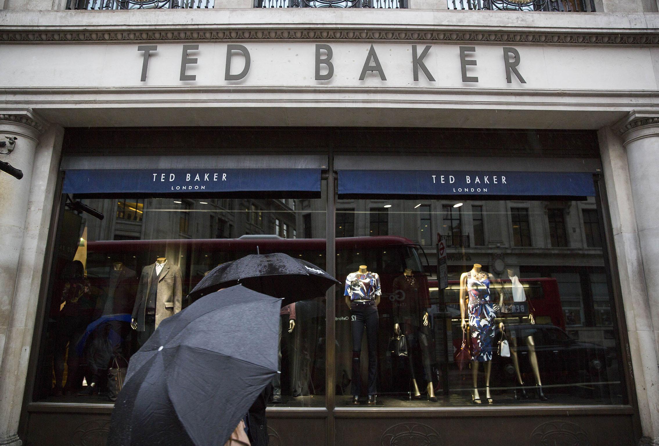 &#13;
Ted Baker has come under fire for implementing the bizarre practice &#13;