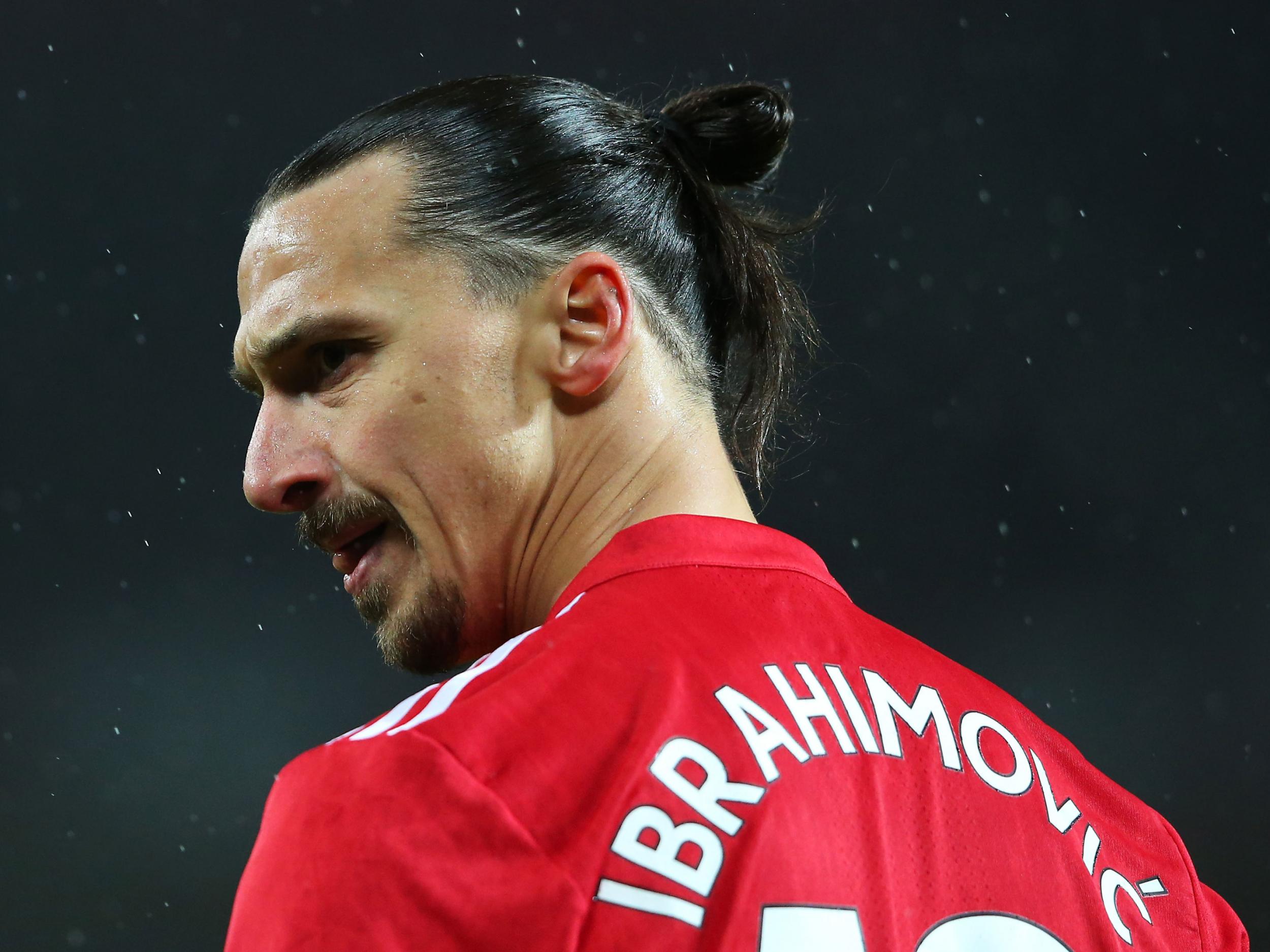 Ibrahimovic's late Man United career was ruined by a serious knee injury