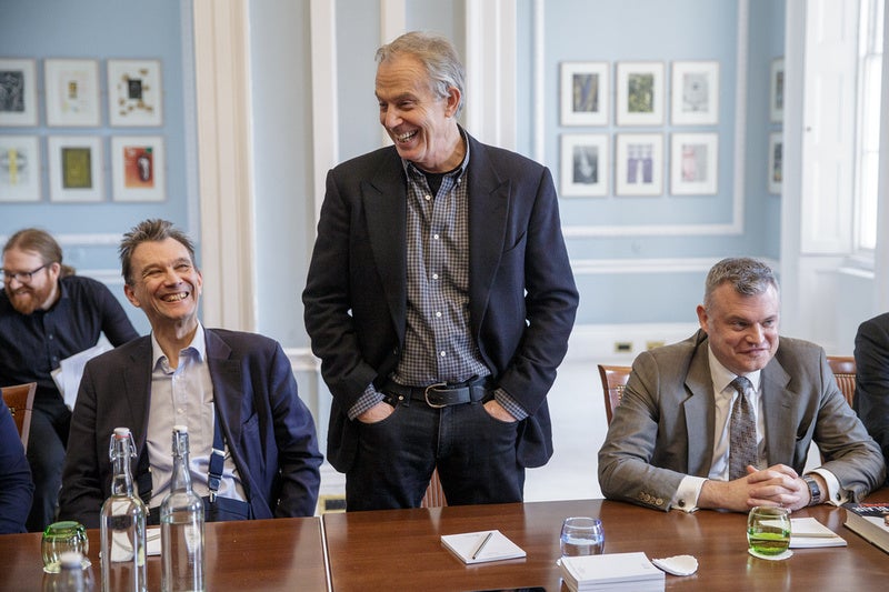 Tony Blair addresses the class (Tim Ireland, King’s College London)