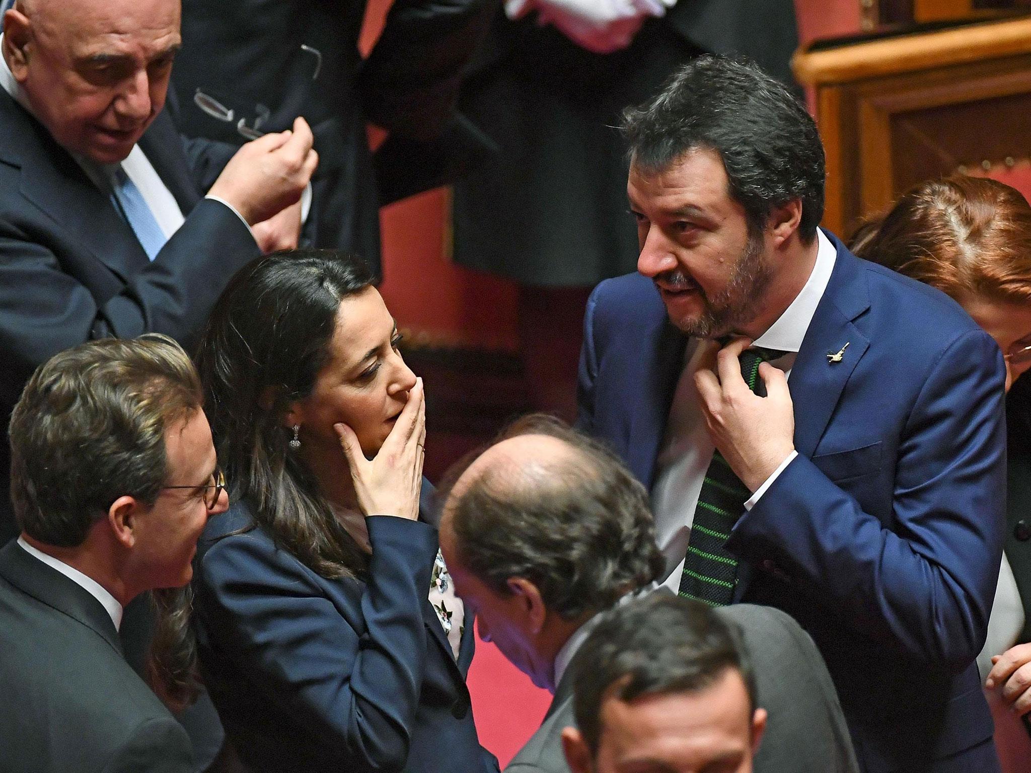 Both M5S and Democratic Party’s officials left their ballots for Senate speaker blank, a demonstration that the process could yet last for days