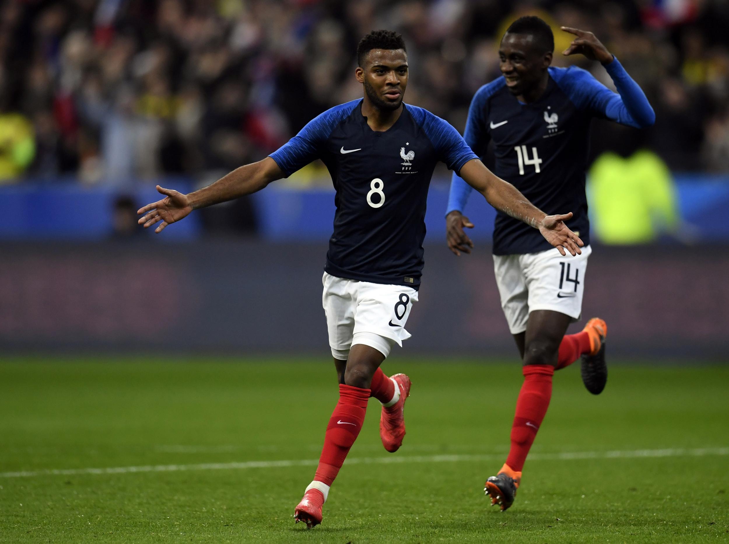 Lemar has scored three times in nine games for France