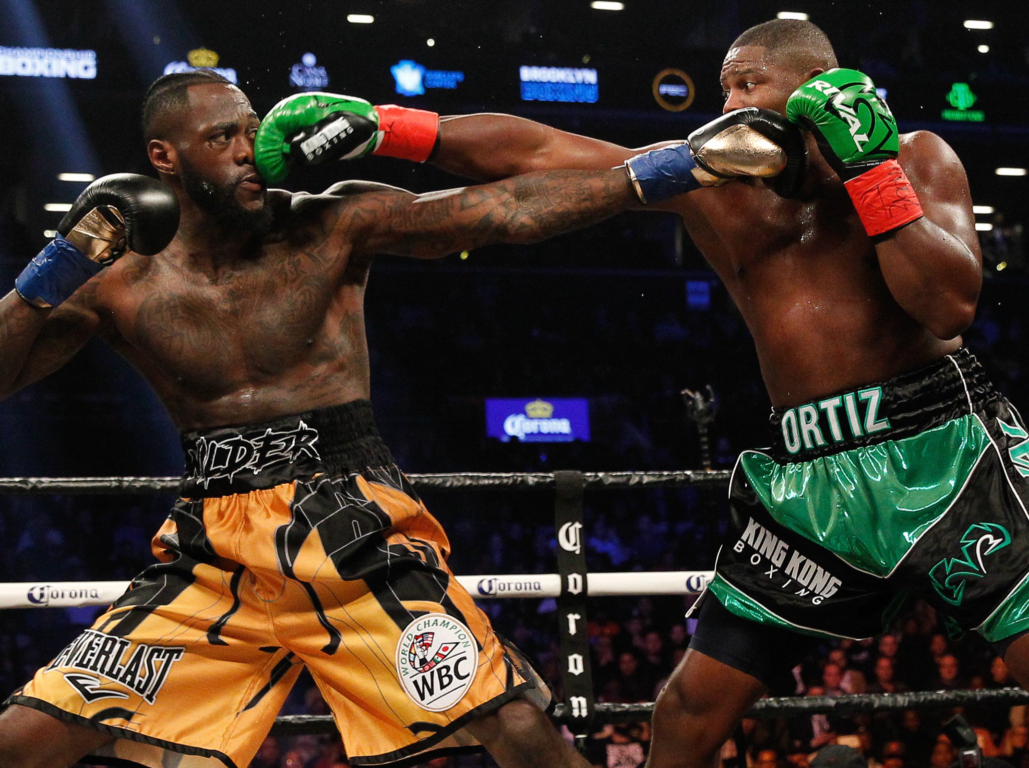 Wilder had to use all of his experience to beat Ortiz