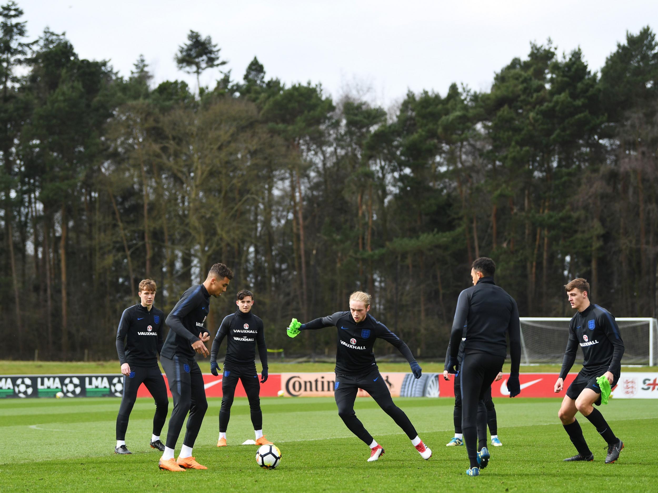 Calvert-Lewin is currently on England Under-21 duty