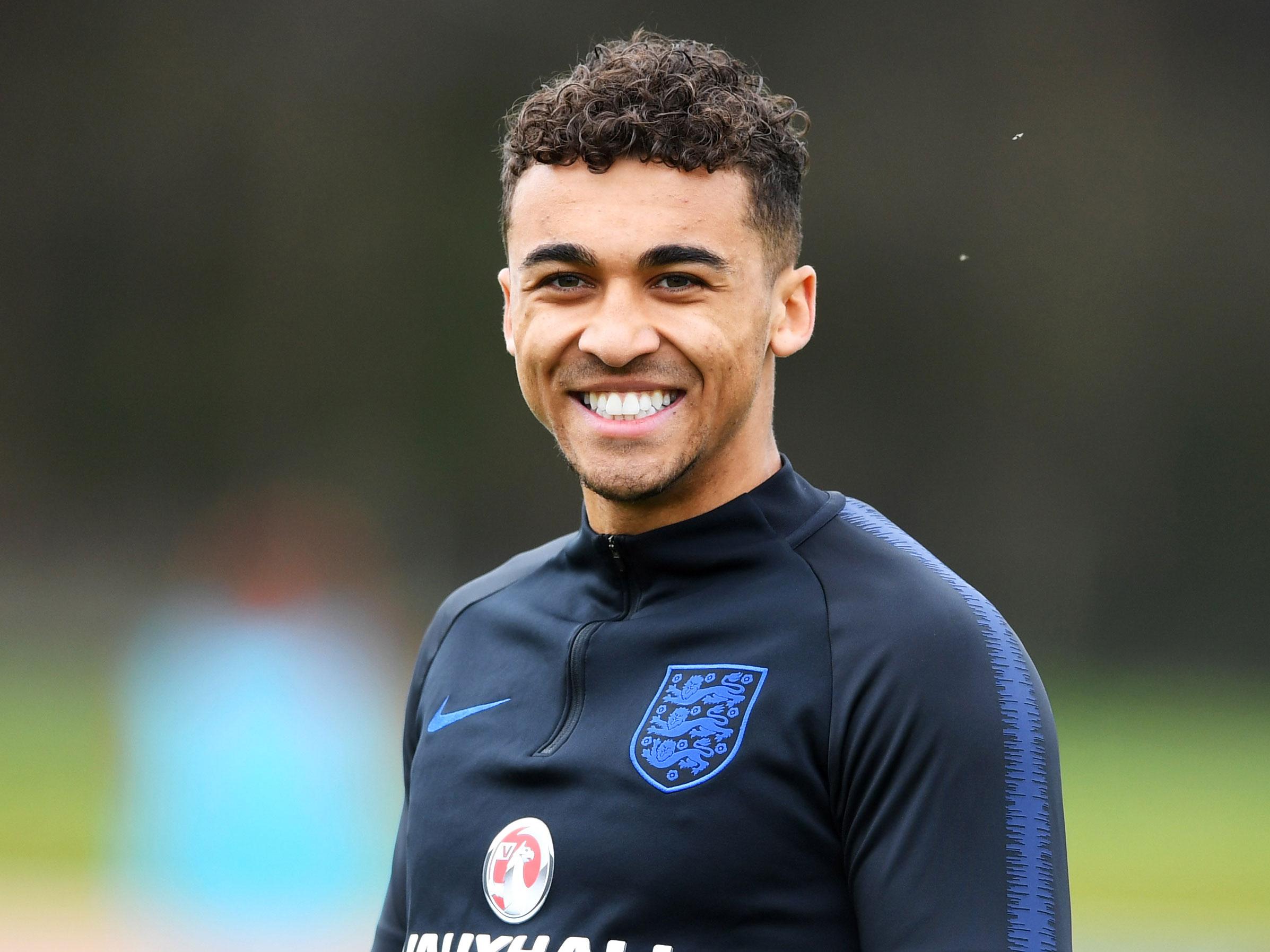 Calvert-Lewin is enjoying his football at Everton