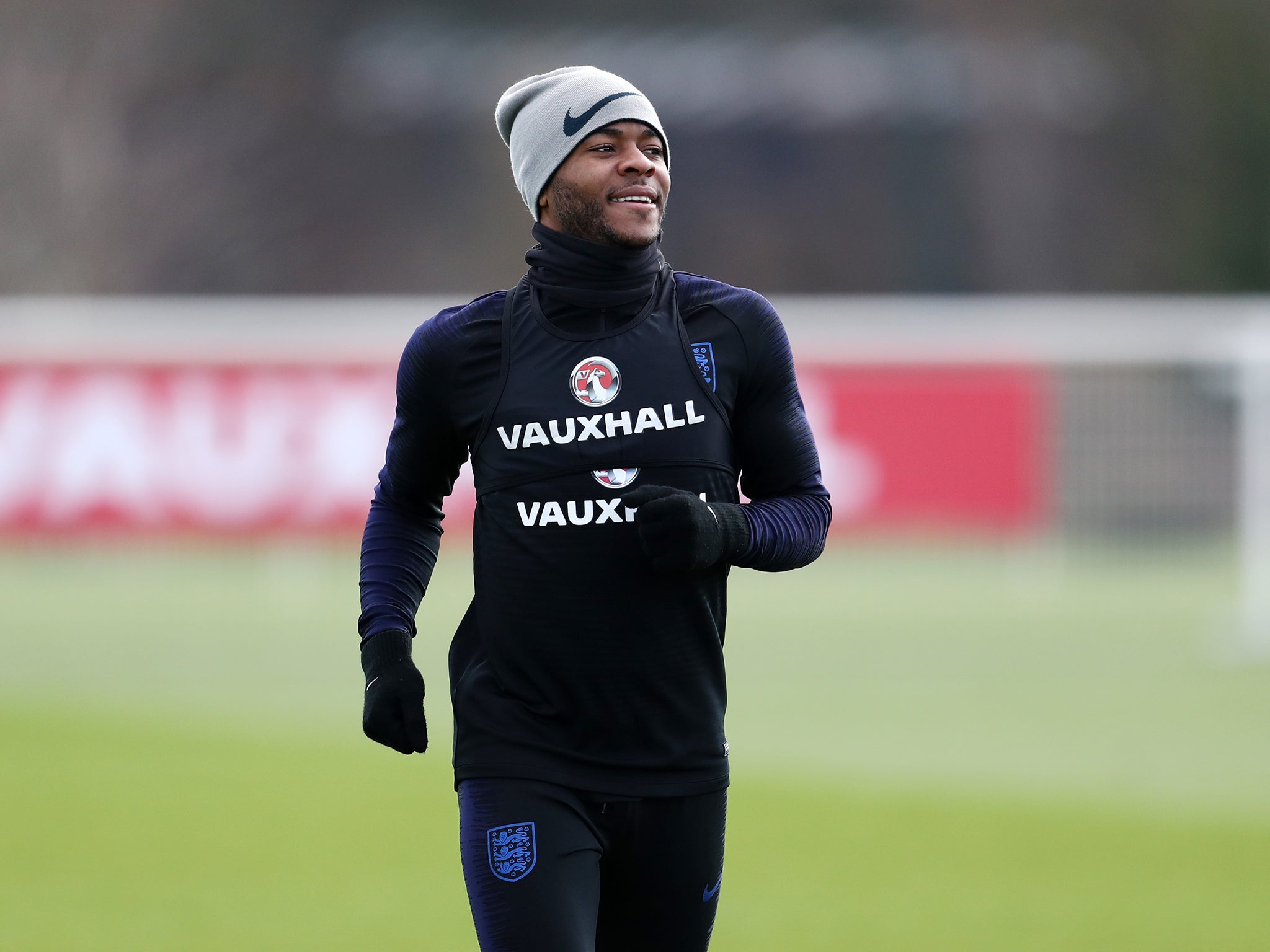 Sterling wants the England players to feel 'loved' by the fans