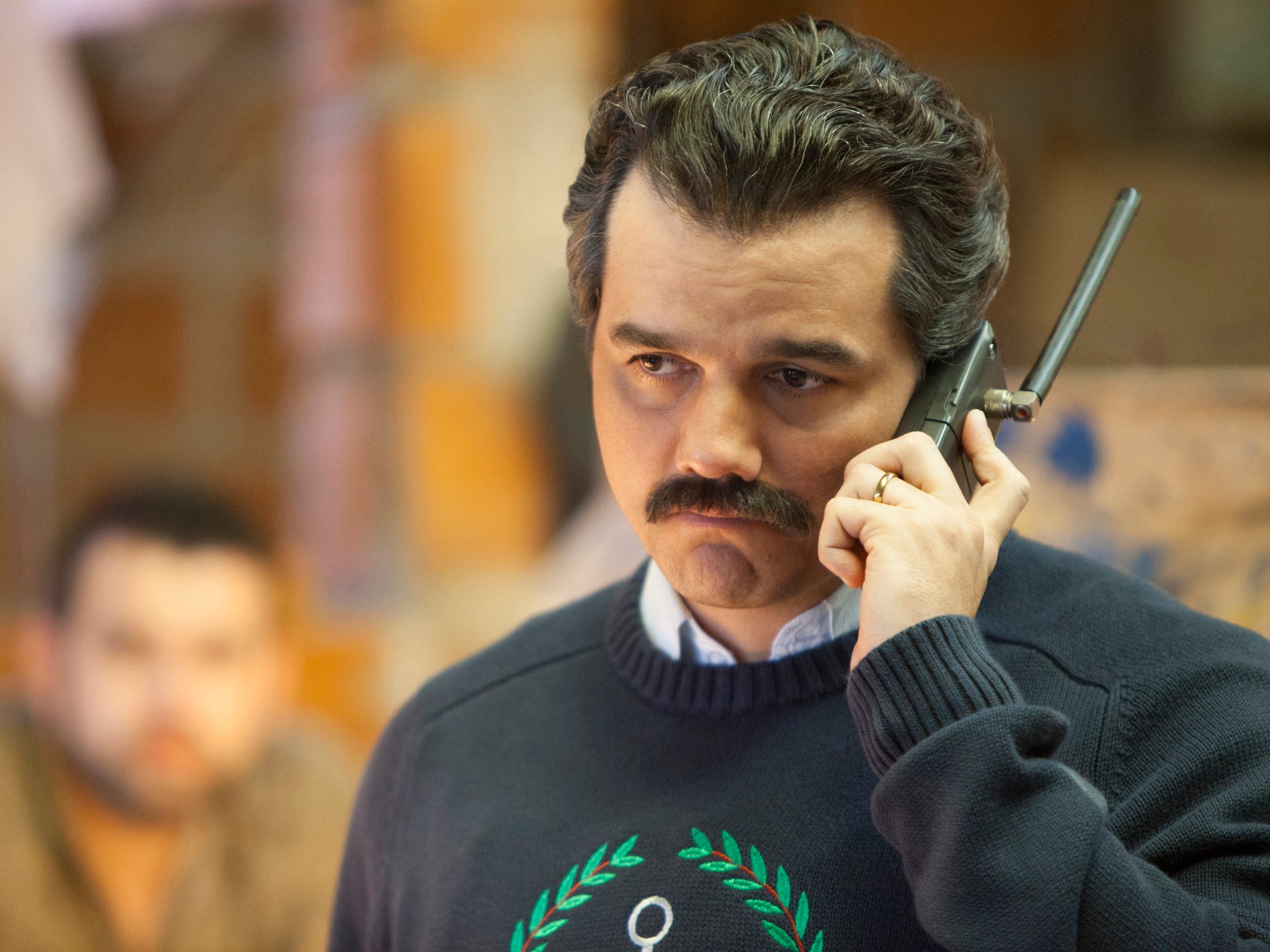 Wagner Moura as Pablo Escobar in Netflix’s ’Narcos‘, which Padilha co-created and directed