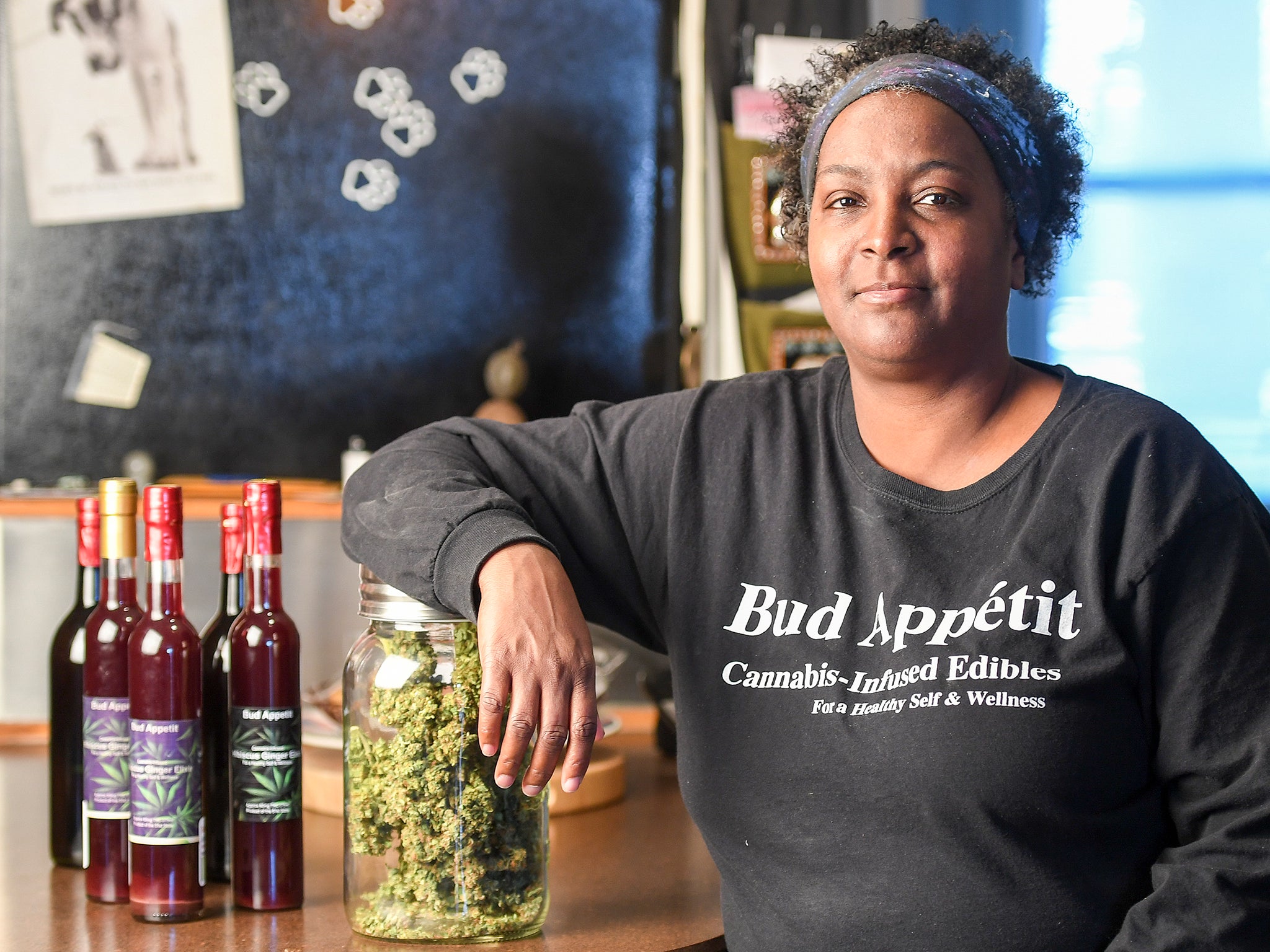 Lisa Scott, who operates the edible cannabis company Bud Appetit in the District, says the pop-up scene was small after I-71 passed