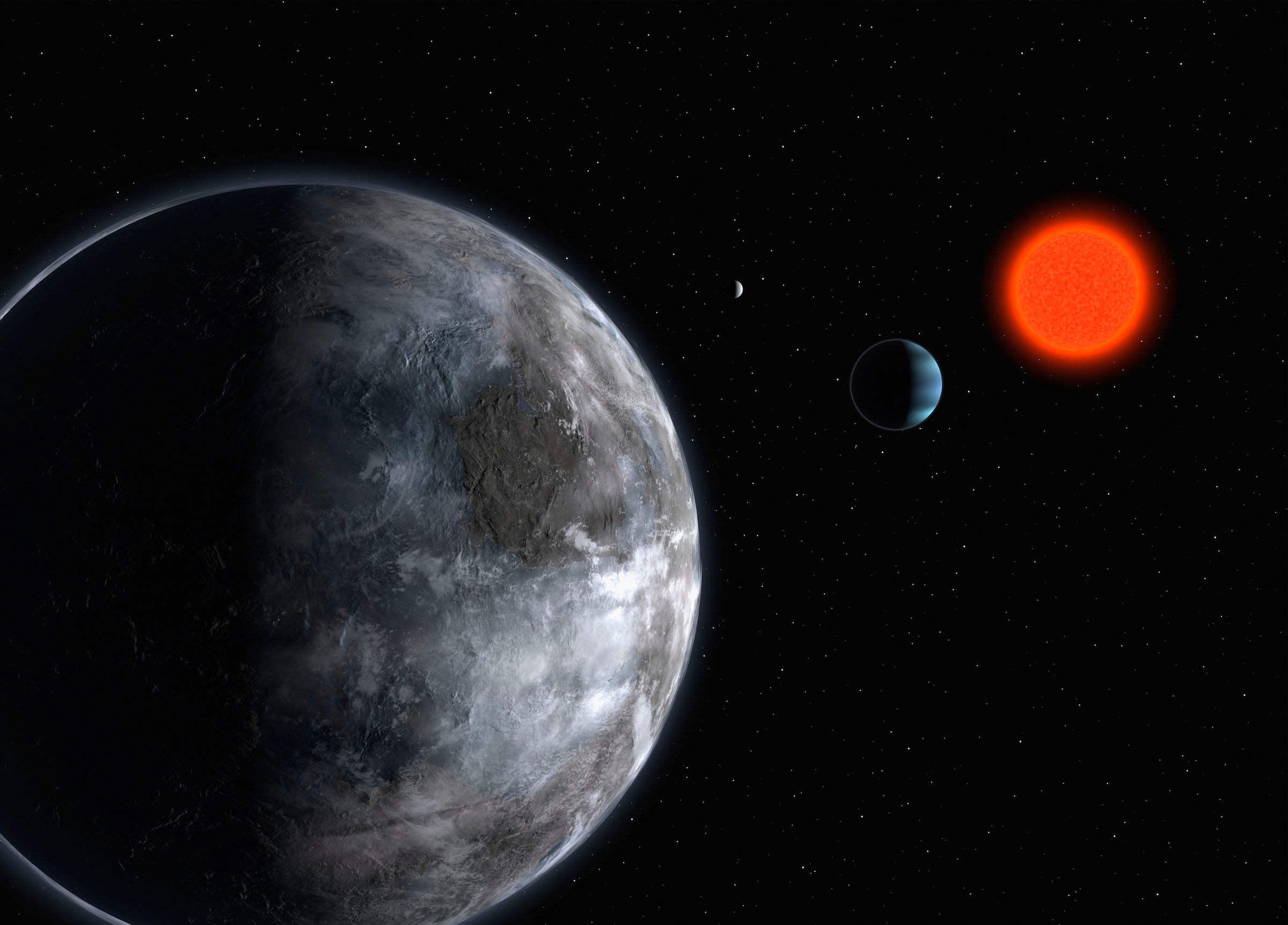 Gliese 581g was the ‘first potentially habitable’ planet spotted, and is just 20 light years away