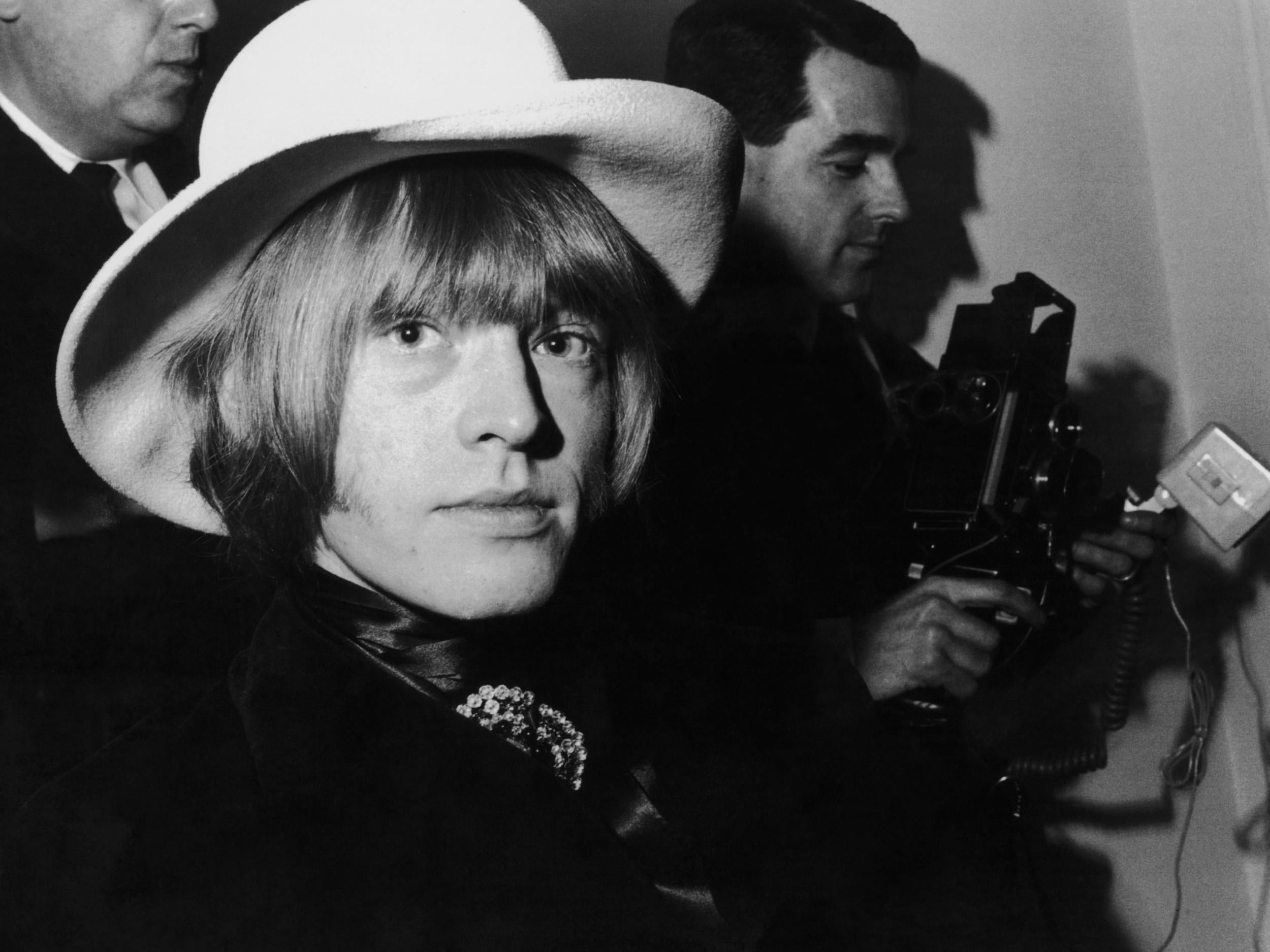 Brian Jones in January 1967. The guitarist was fondly recalled by Bill Wyman