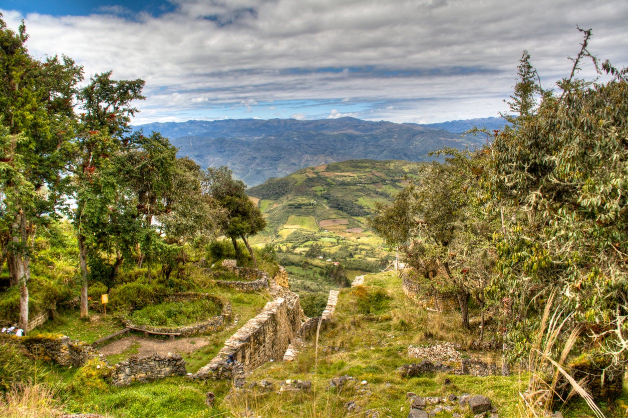 The ruins of Kuelap are now accessible by cable car