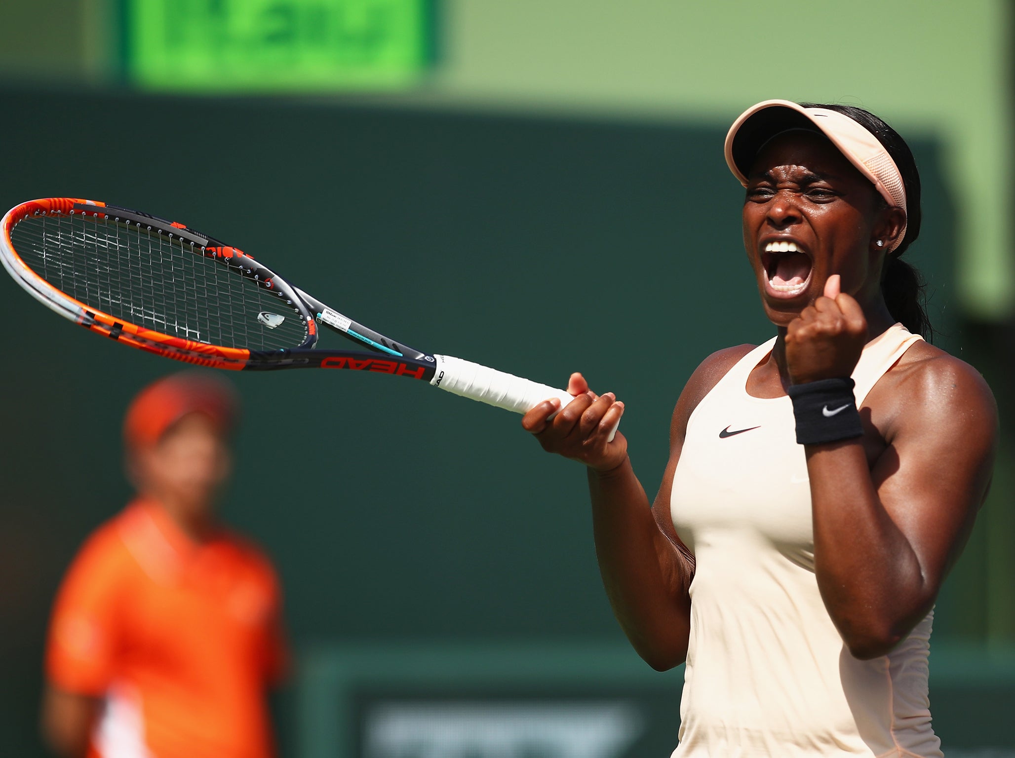 Sloane Stephens is in superb form