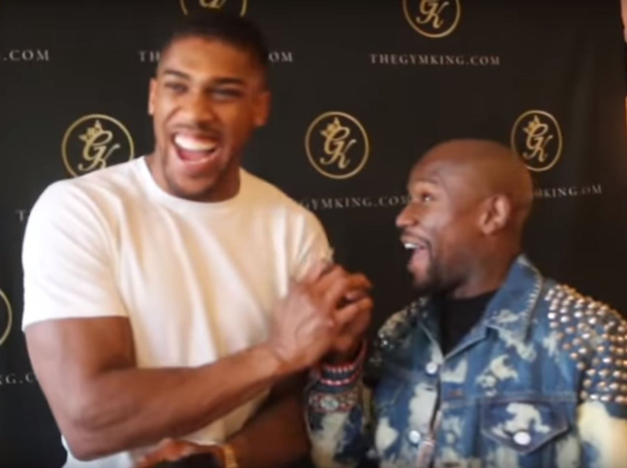 Anthony Joshua is taking inspiration from Floyd Mayweather