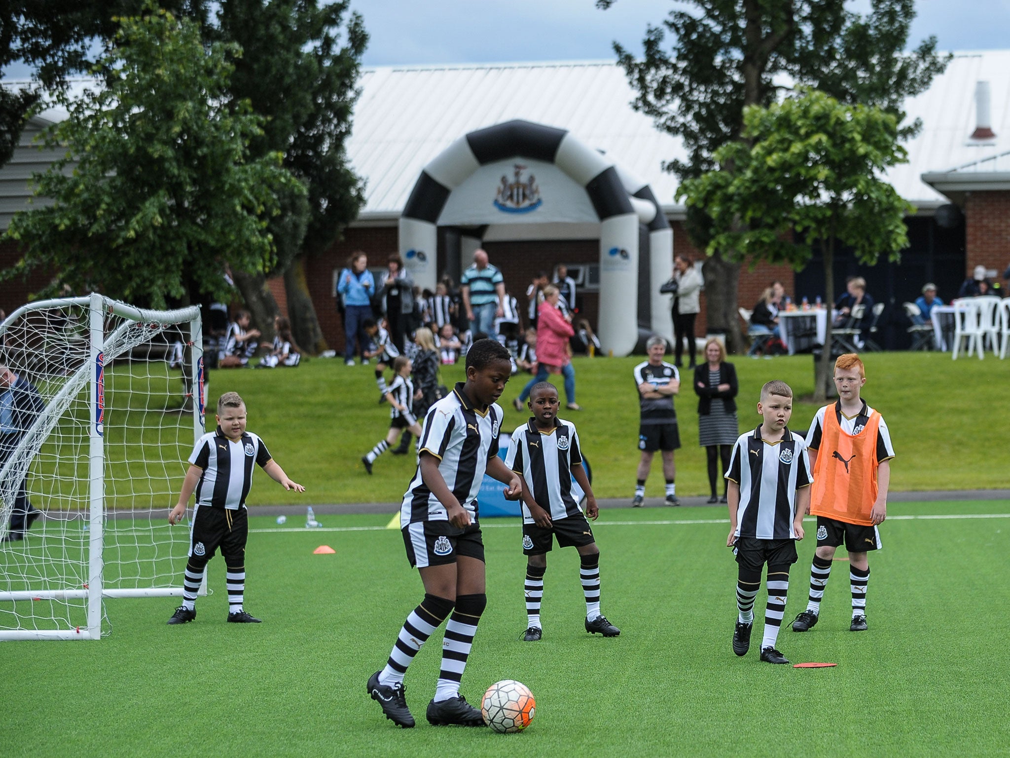 Newcastle United have helped get children active in their local communities