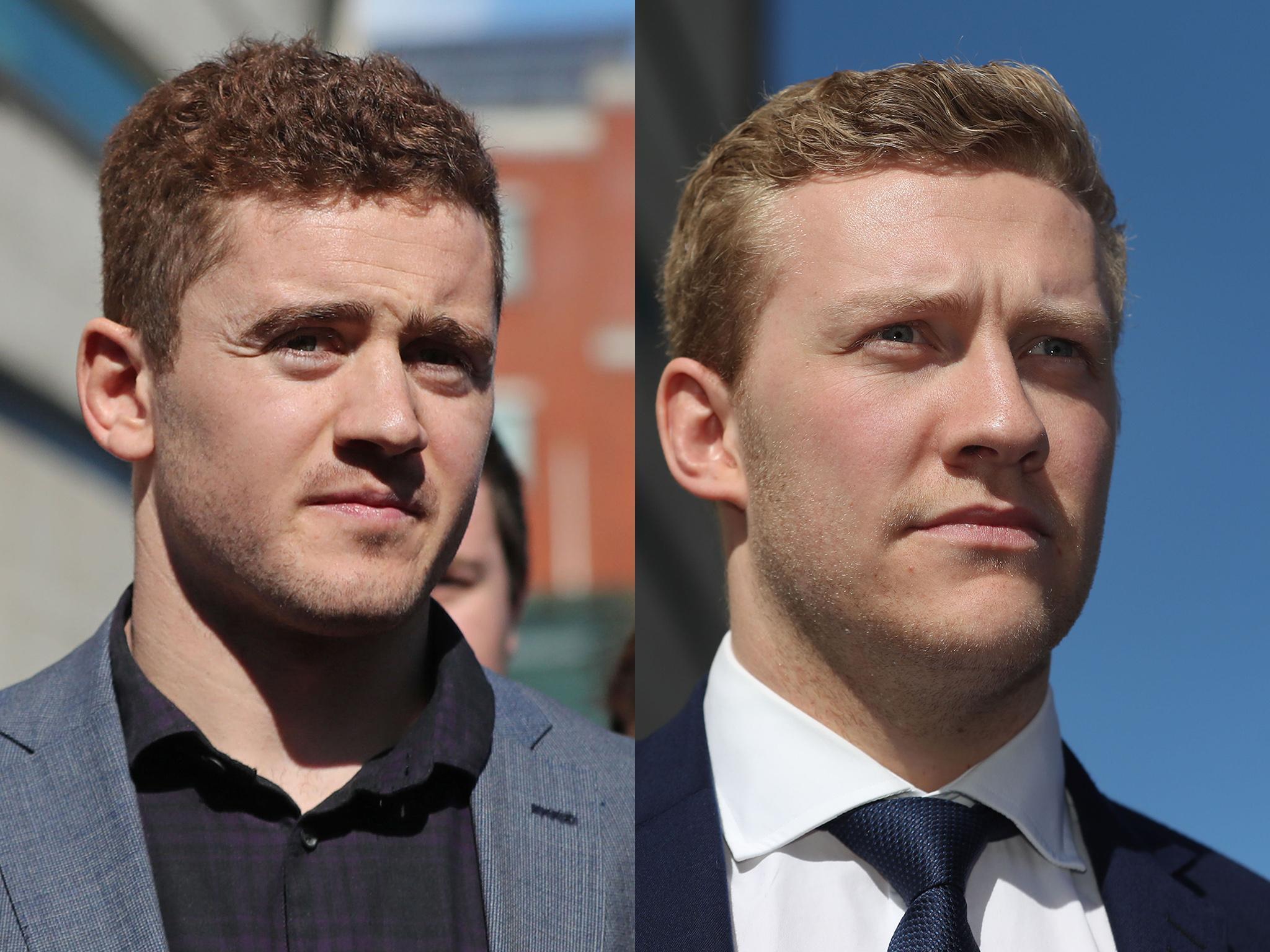 Paddy Jackson and Stuart Olding have been sacked by the Irish Rugby Football Union and Ulster Rugby after being cleared of rape charges