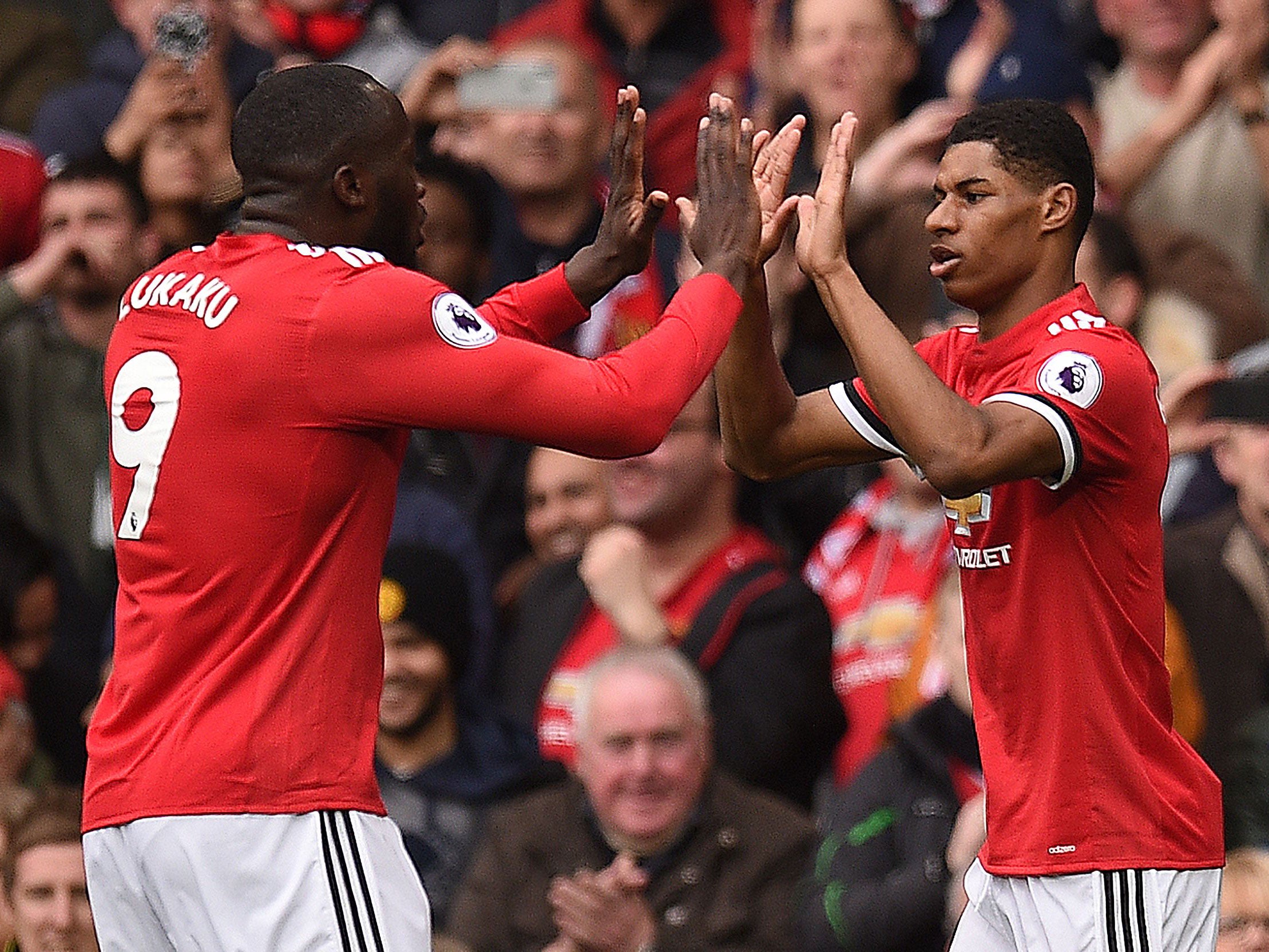 Romelu Lukaku and Marcus Rashford will be Manchester United's strikers next season