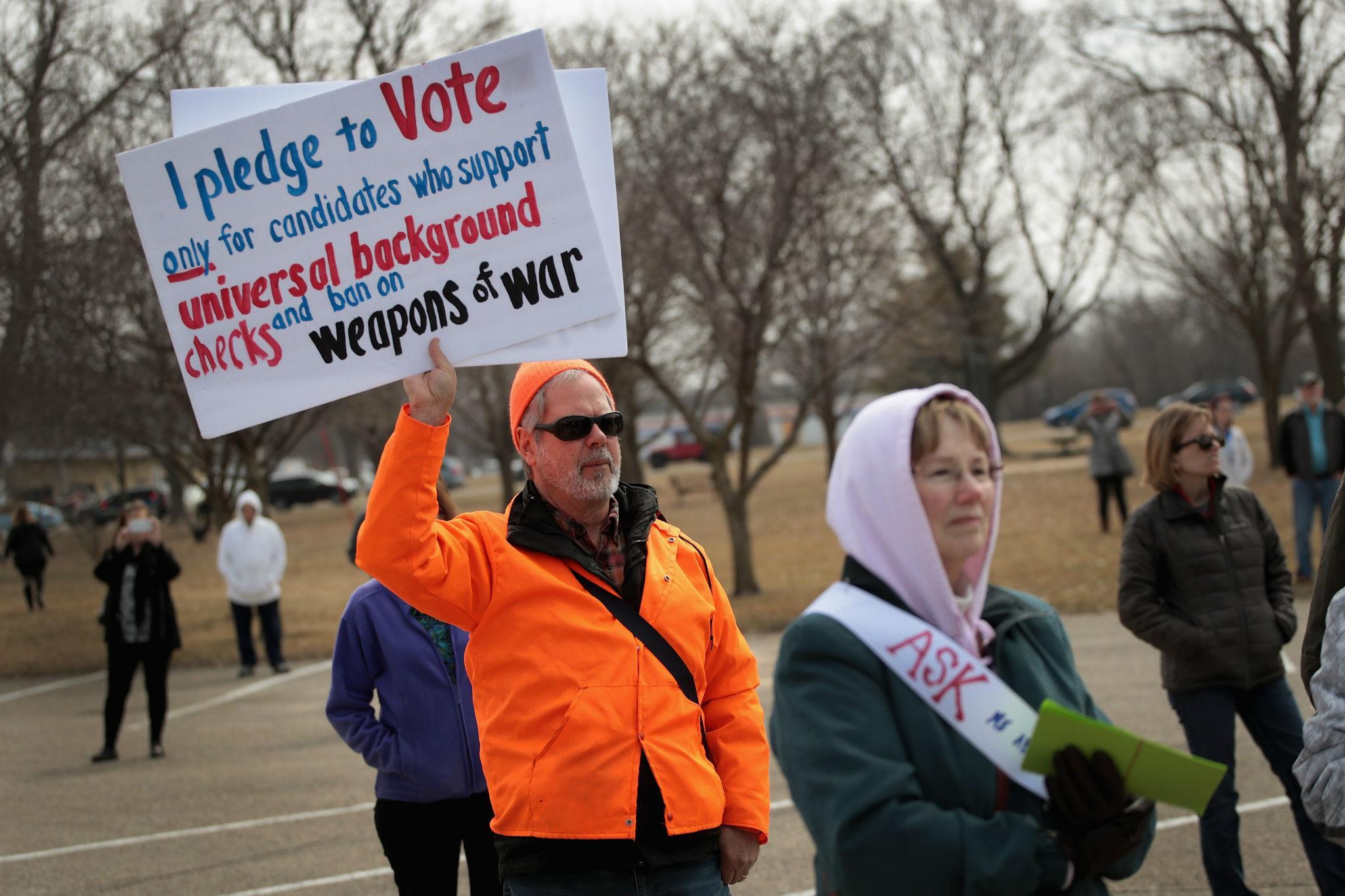 People call for stricter gun control laws