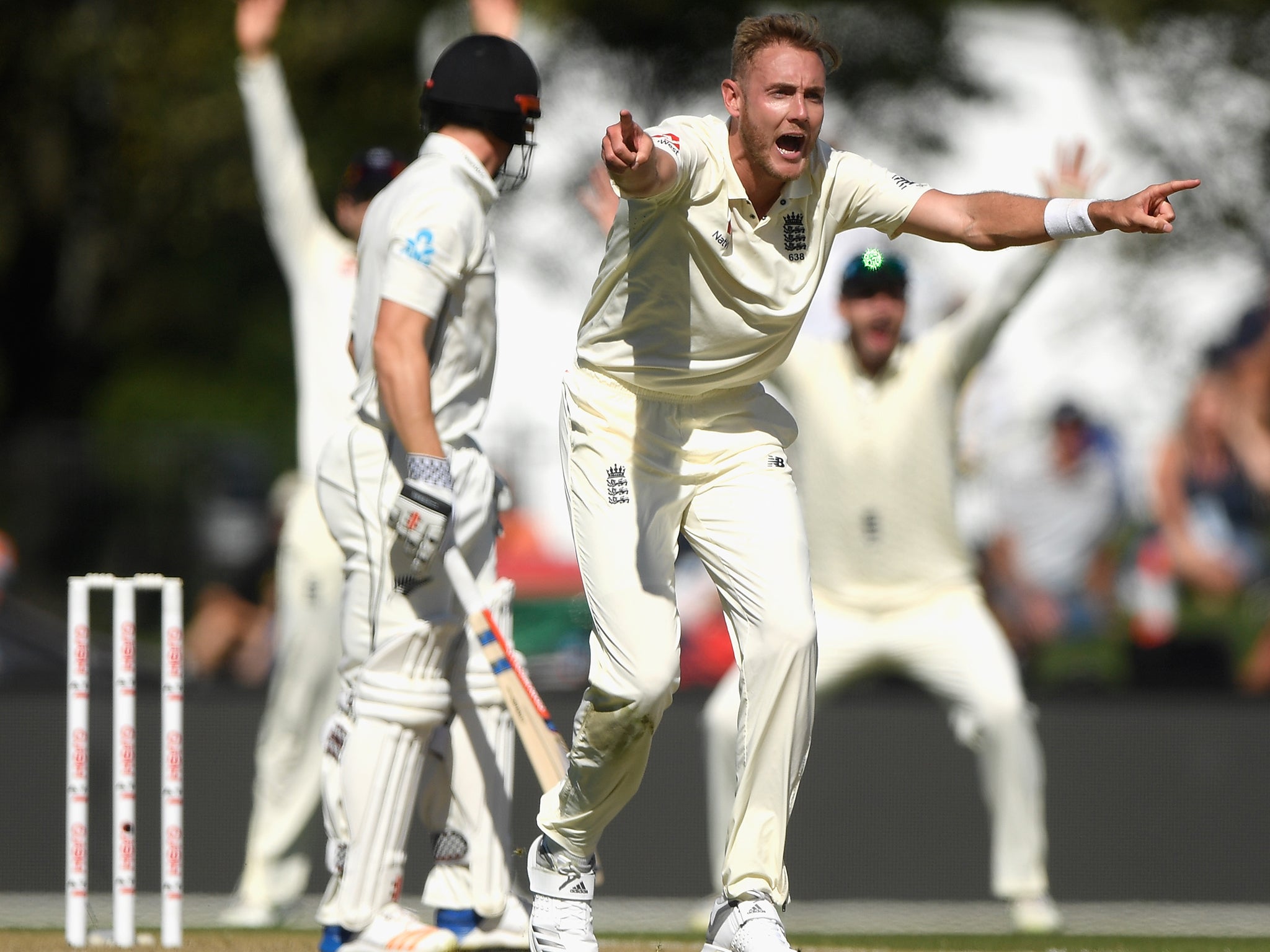 Broad reaped the benefits of a change to his bowling style