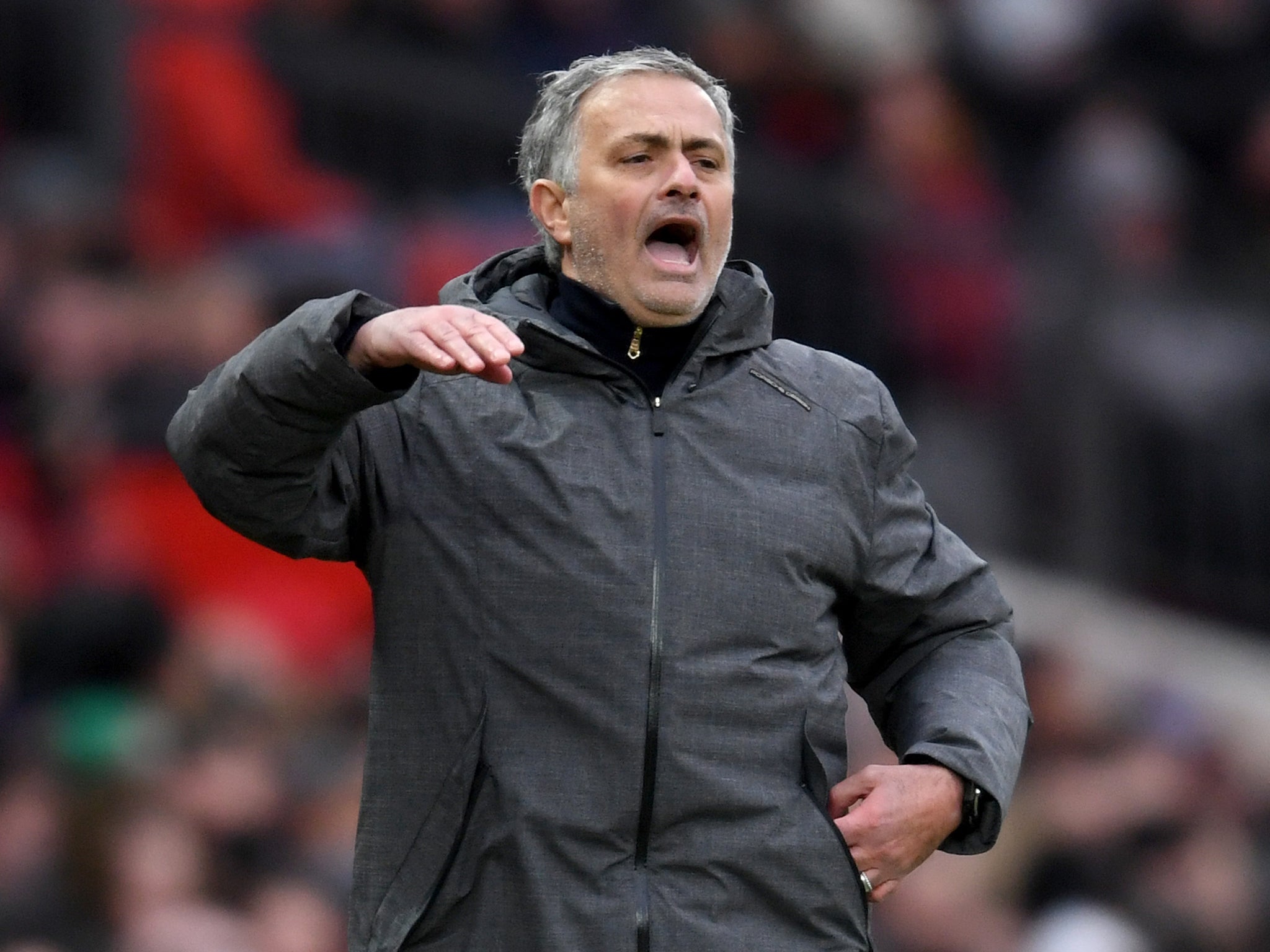 Jose Mourinho pushed his side on in search of another goal to kill off the tie