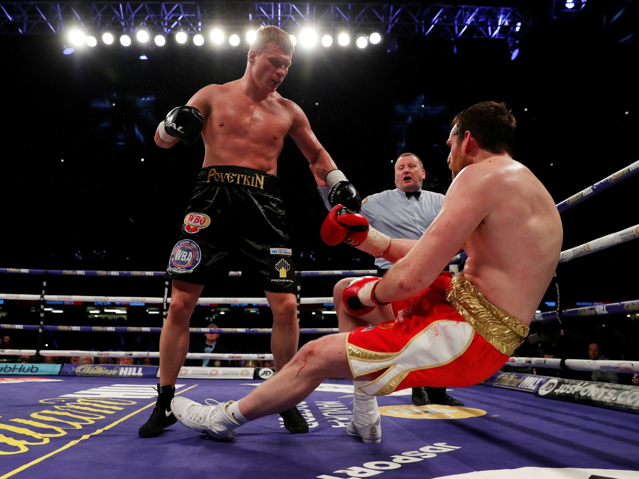 Alexander Povetkin inflicted a devastating knockout defeat on David Price