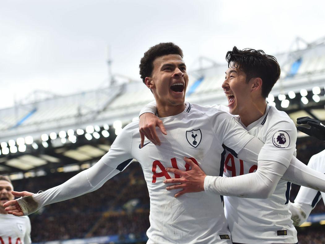 Alli scored twice as Spurs ended their Stamford Bridge hoodoo