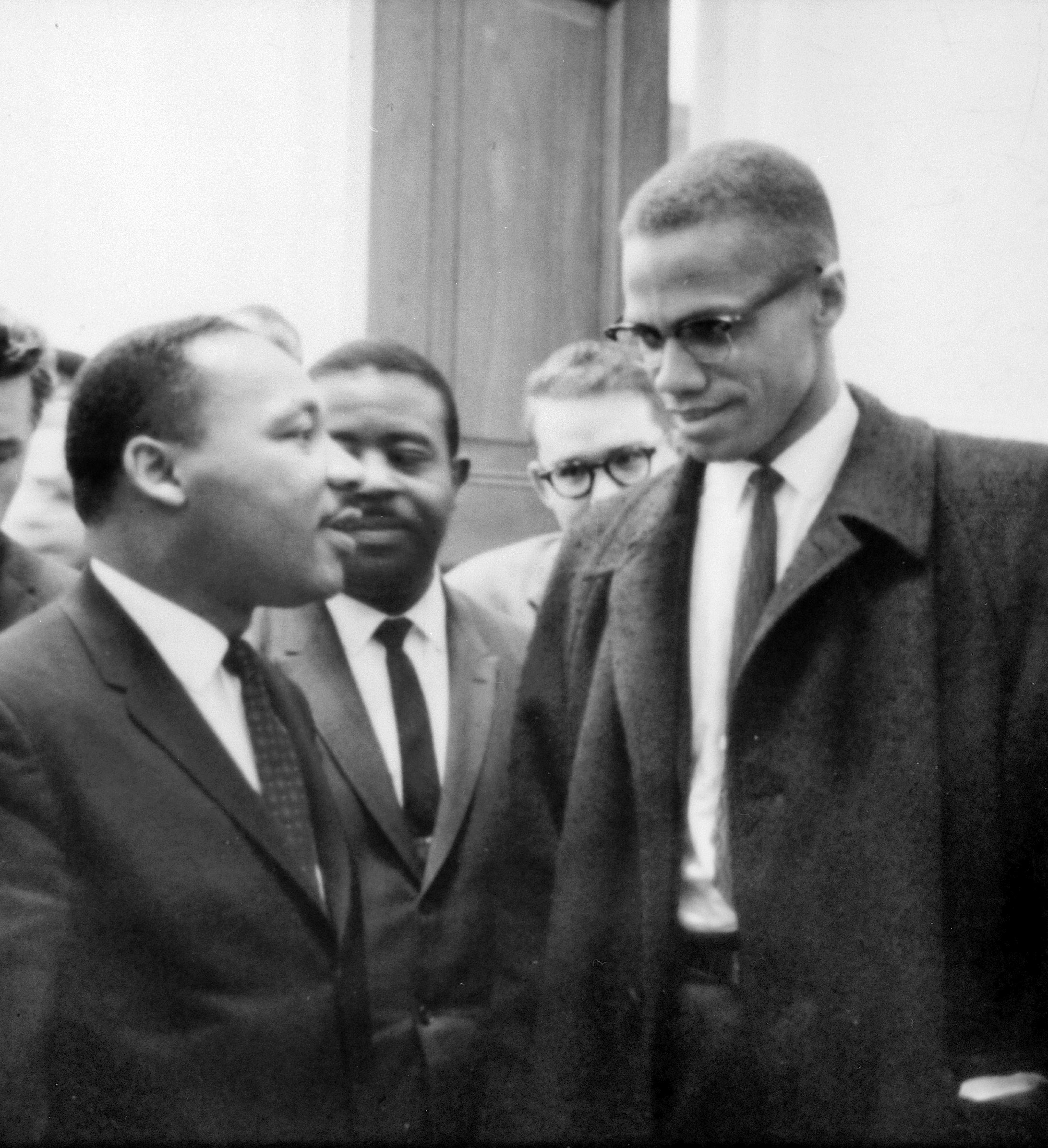 King meets Malcolm X: the leaders of the two strands of African American protest in the 1960s did not always see eye to eye