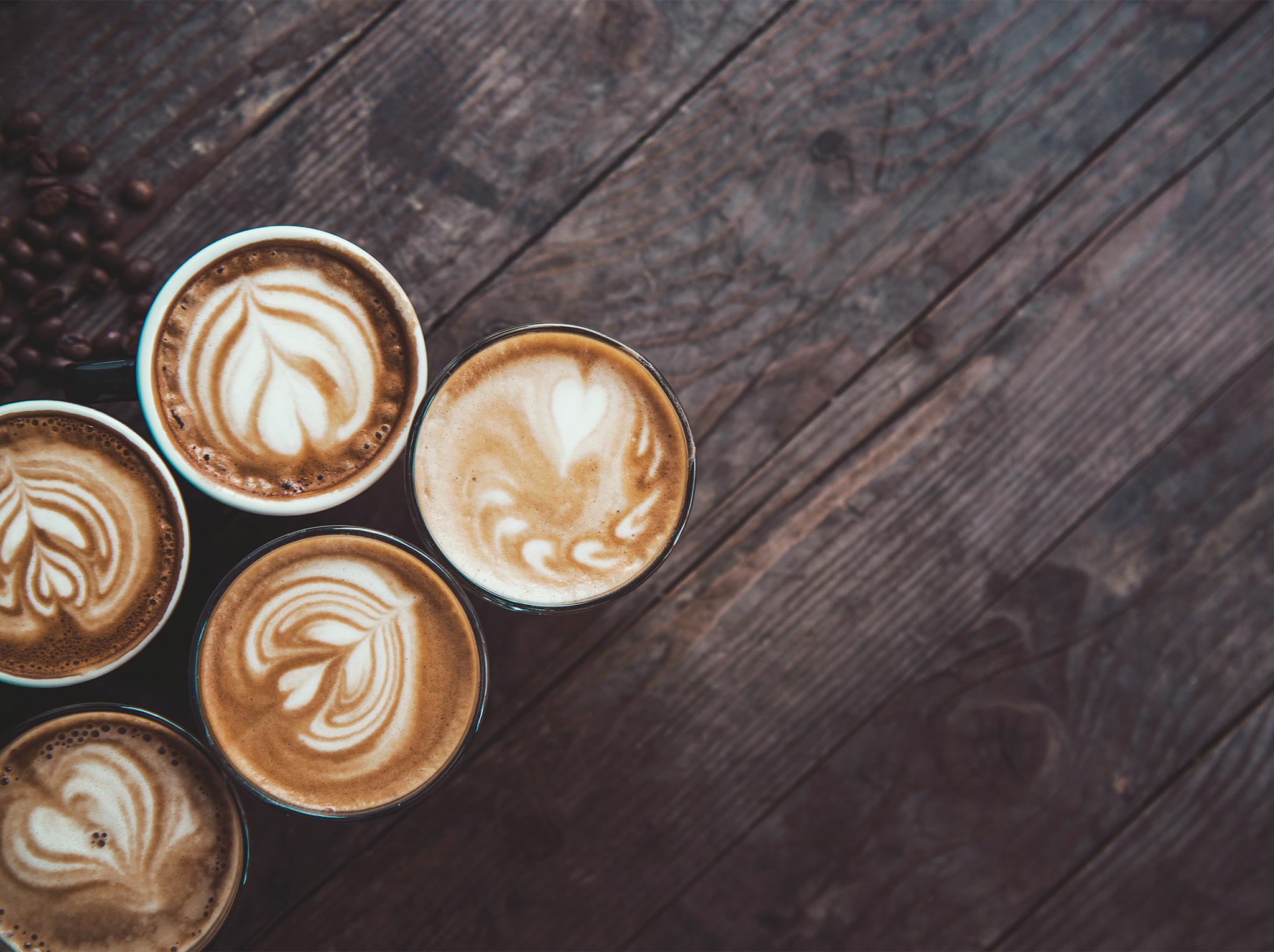 Ironically, flat whites are also gaining popularity as great canvasses for latte art