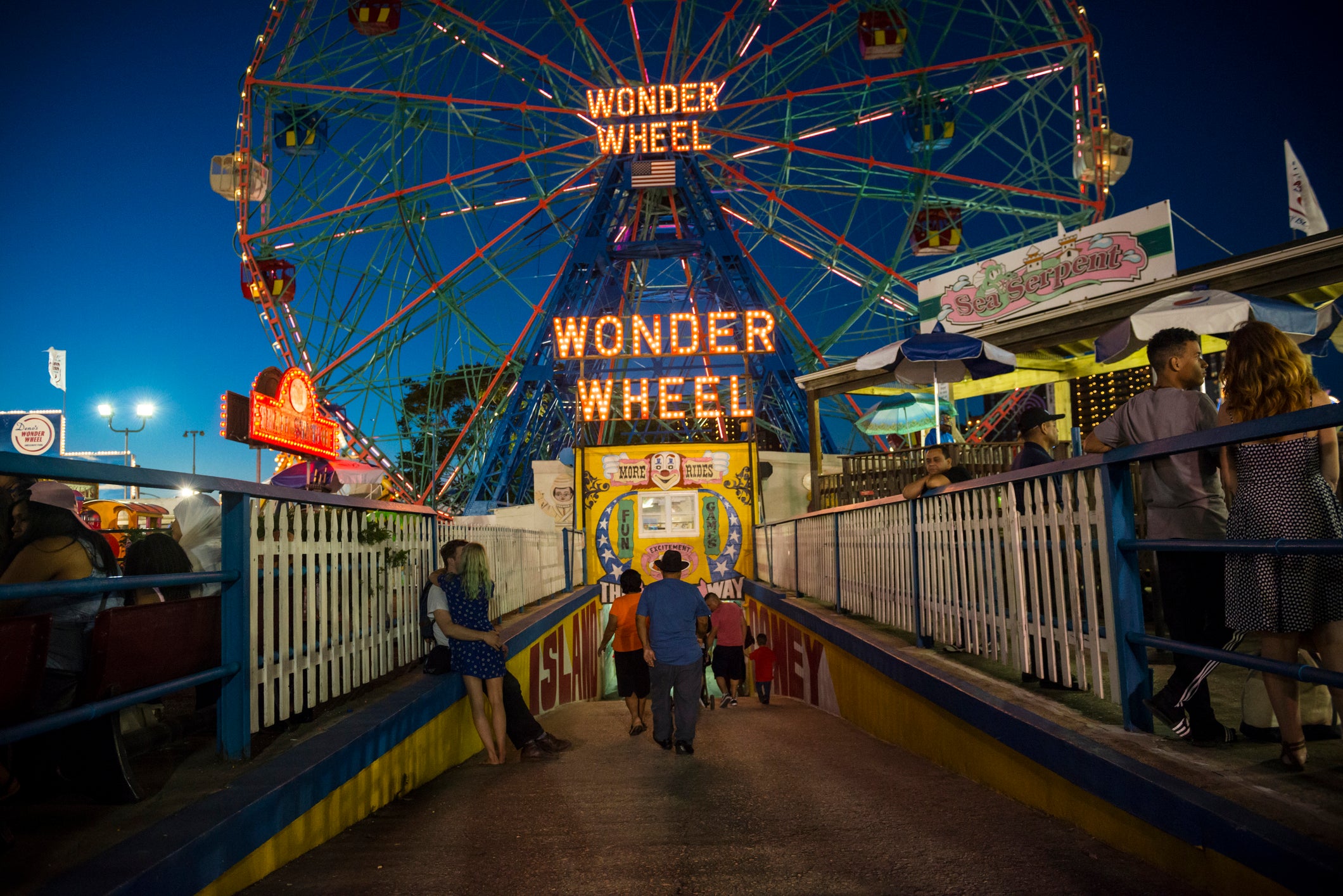 Luna Park on New York’s Coney Island: successful cities such as the Big Apple have more than one kind of success, Jane Jacobs says (Getty)