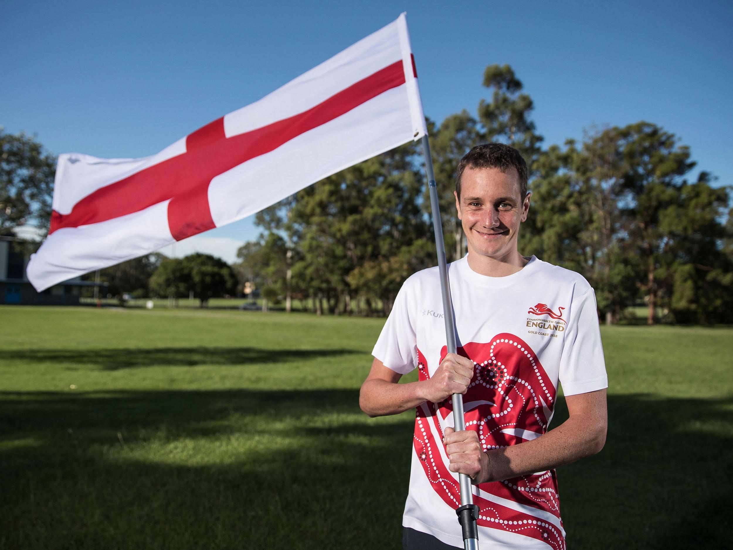 Alistair Brownlee will lead Team England out as flagbearer