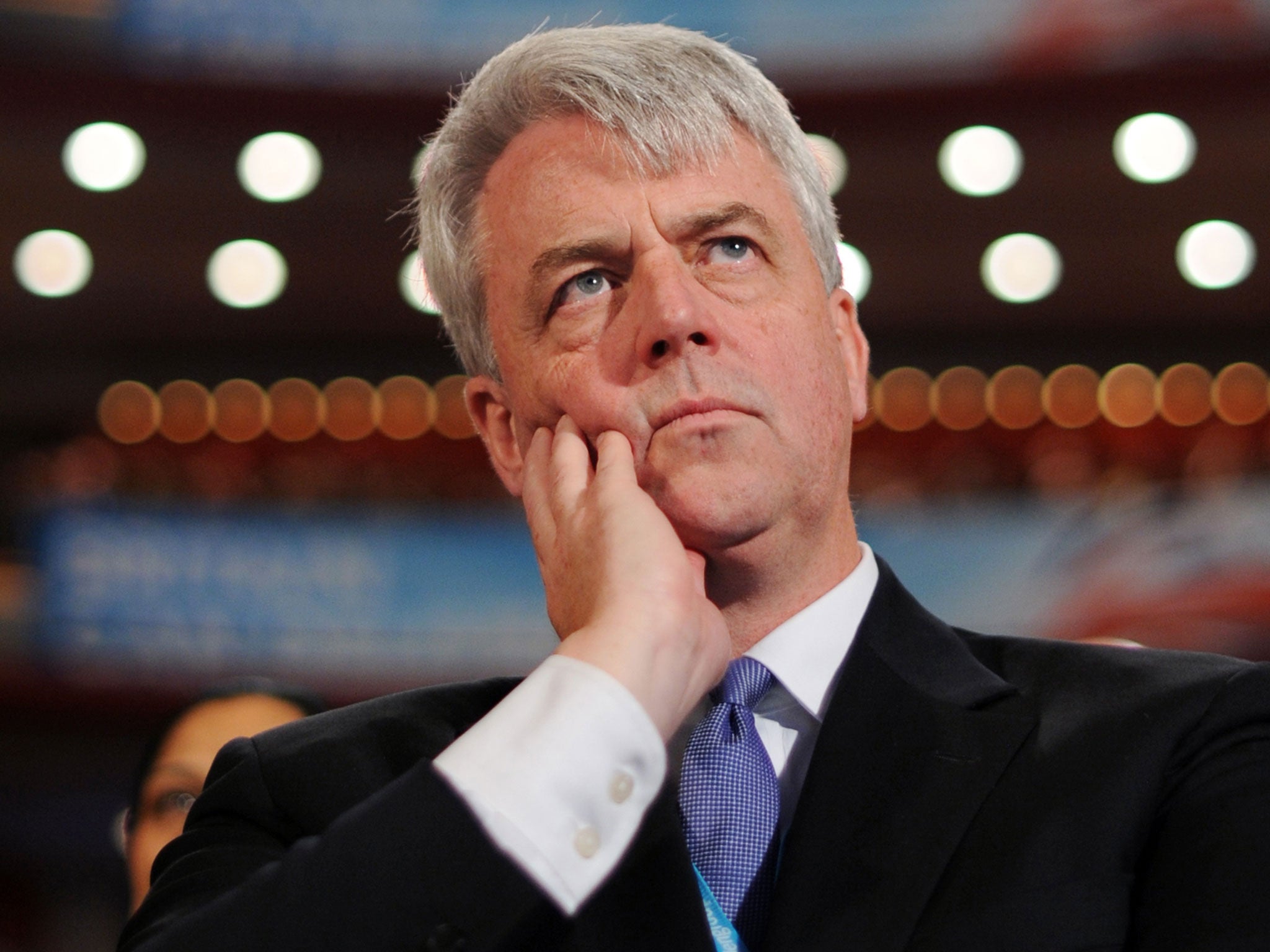 The former health secretary, Andrew Lansley, who has revealed he is being treated for bowel cancer