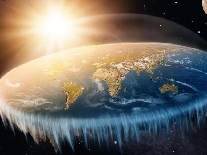 Completely bogus theory that the Earth is flat has spread online