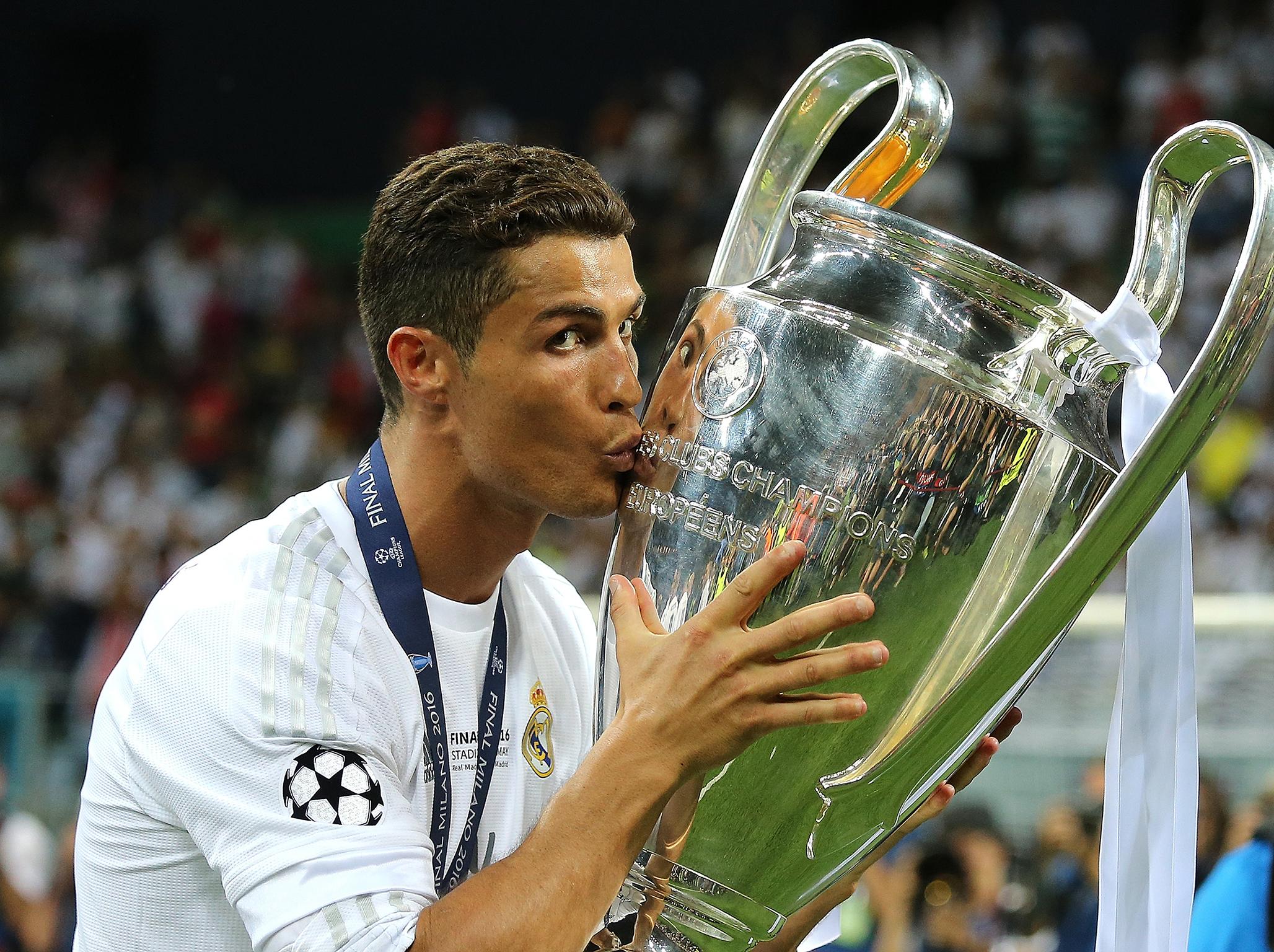 Cristiano Ronaldo has won three Champions Leagues at Real