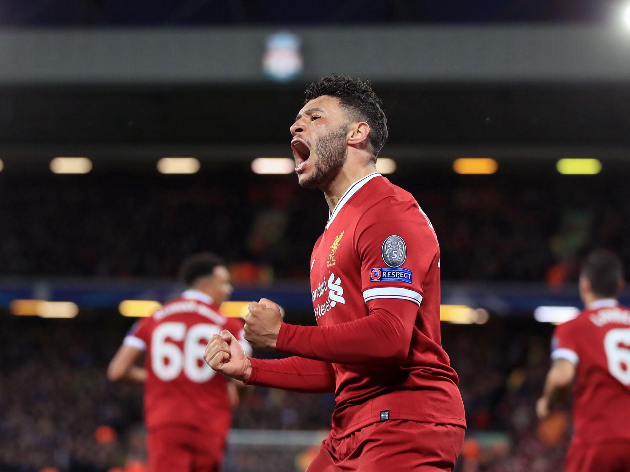 Alex Oxlade-Chamberlain scored an long-range second (Reuters)