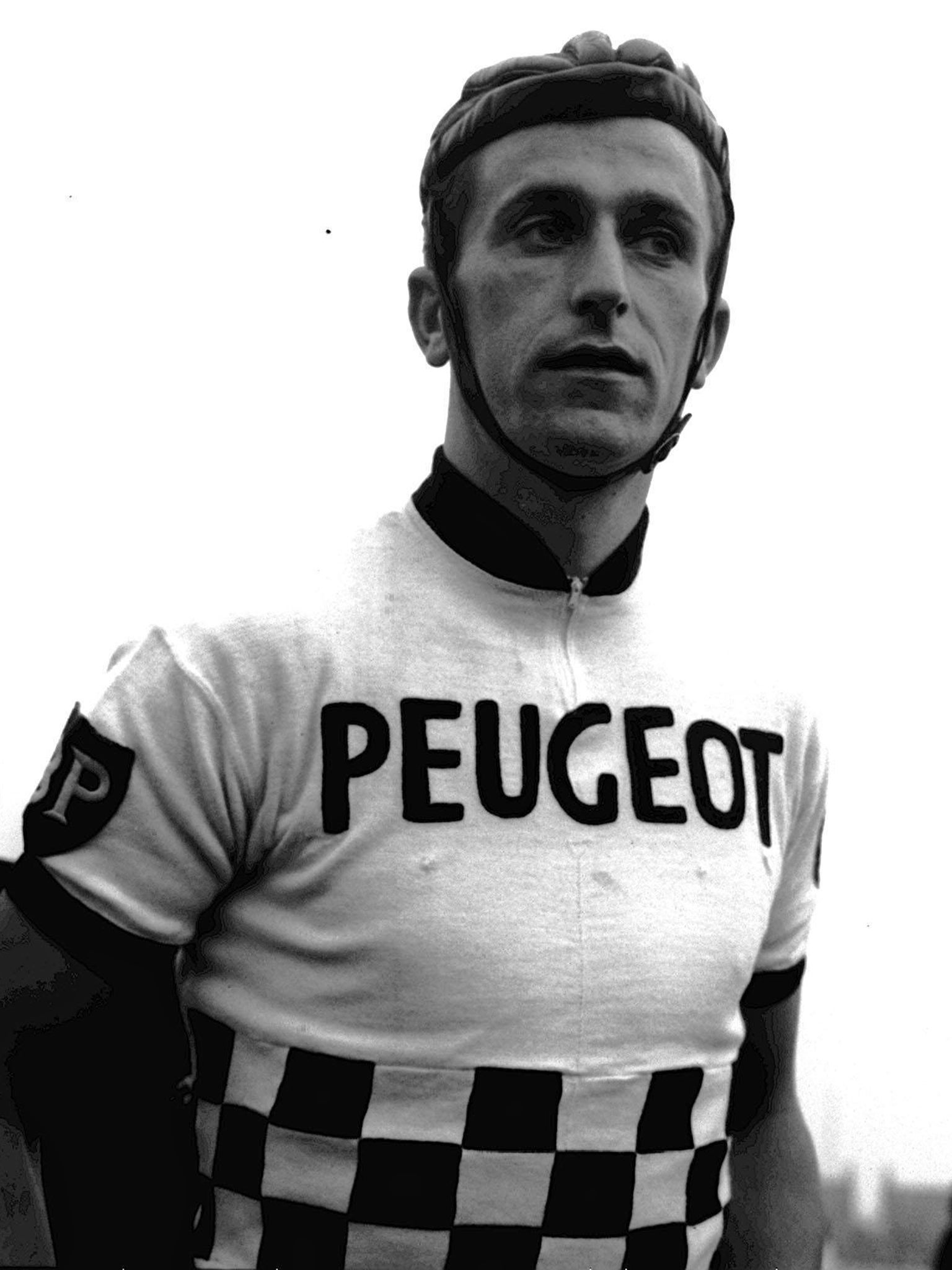 &#13;
Tommy Simpson, competing in a race at Herne Hill &#13;