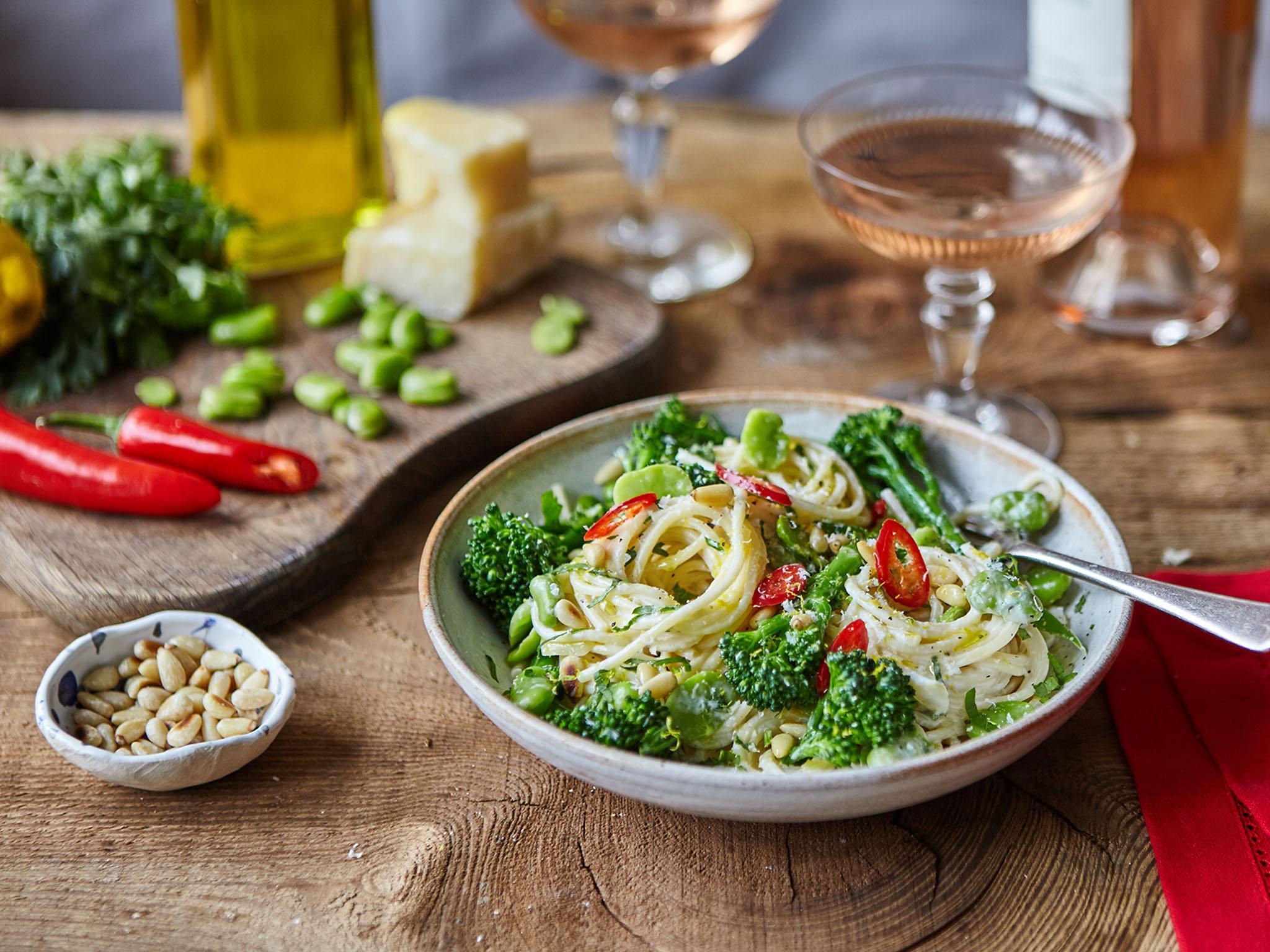 Love me tenderstem: the broccoli gives this dish great texture