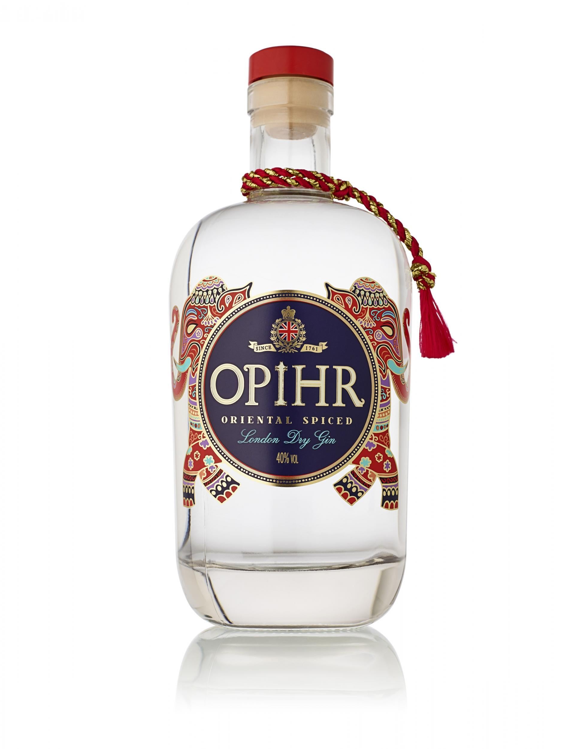 Opihr Oriental Spiced London Dry Gin, £23, groceries.asda.com