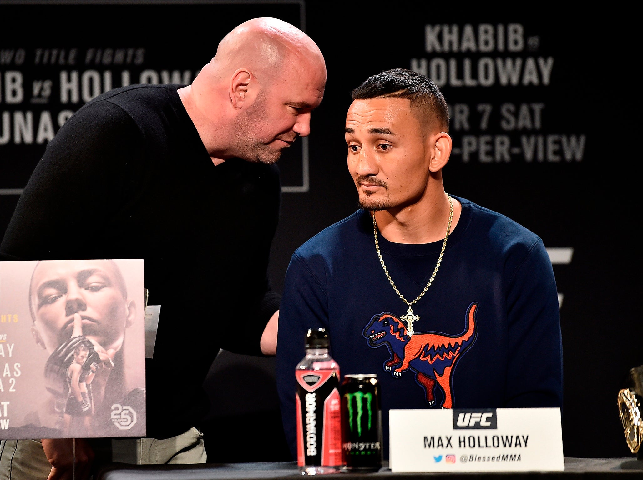 Max Holloway has been declared unfit to compete