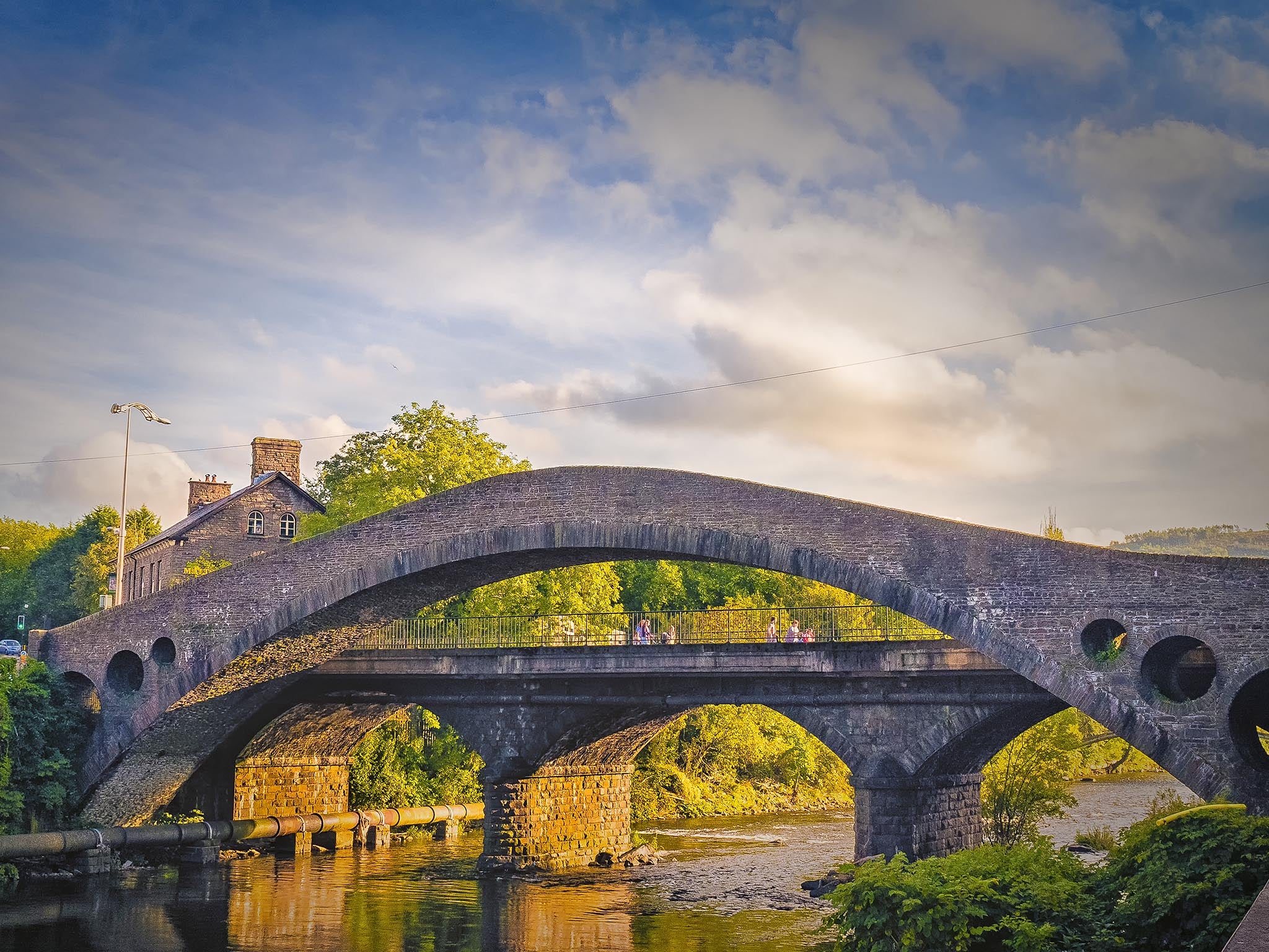 The Old Bridge in Pontypridd