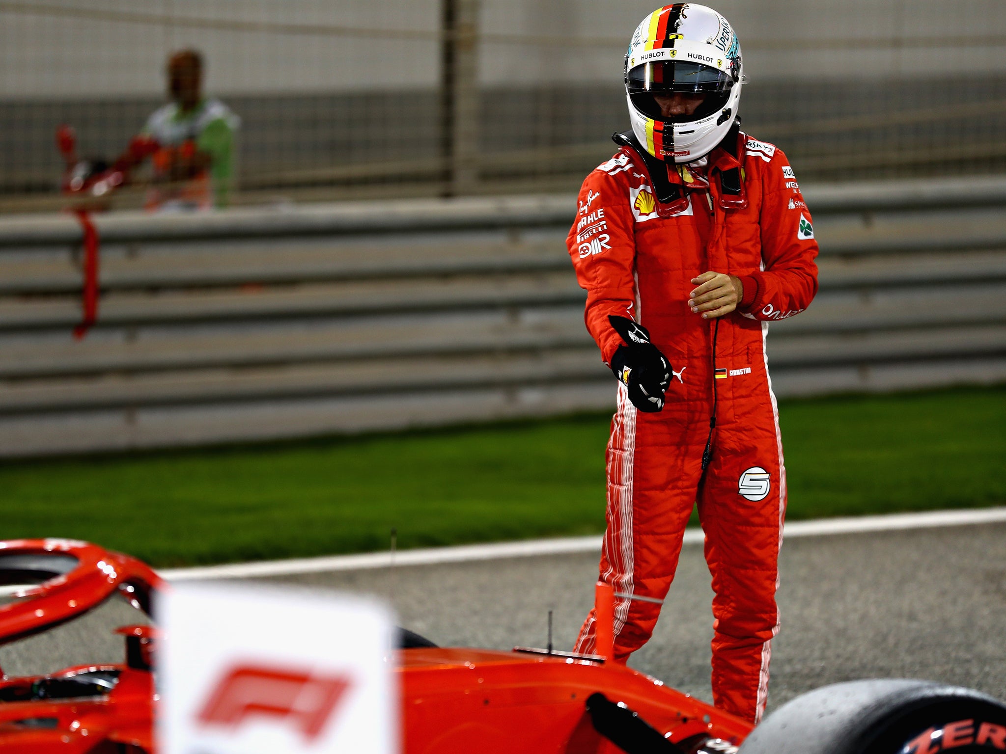 Vettel's car is not too dissimilar from the one that took him to victory in Melbourne