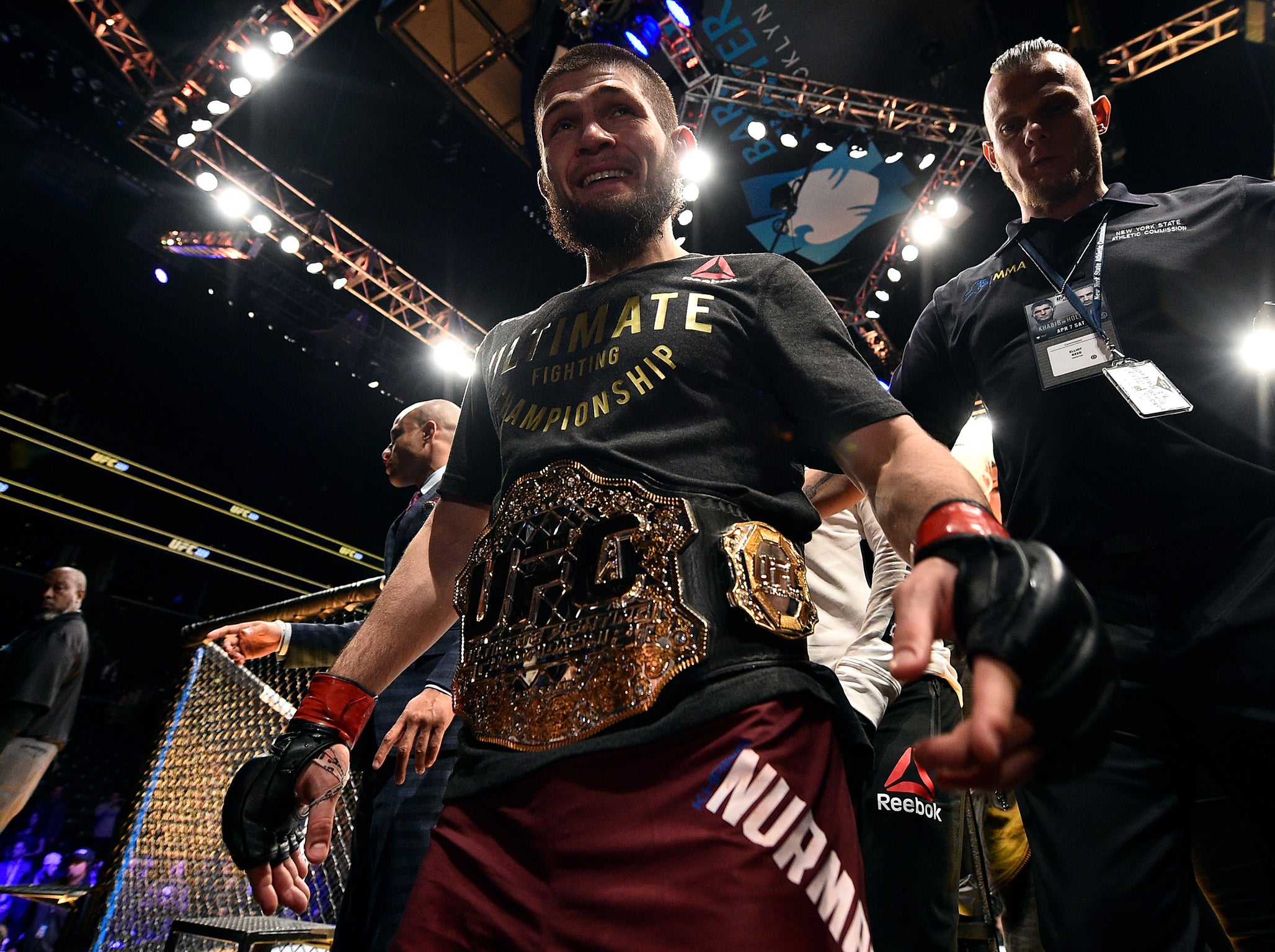 Nurmagomedov is the UFC lightweight champion