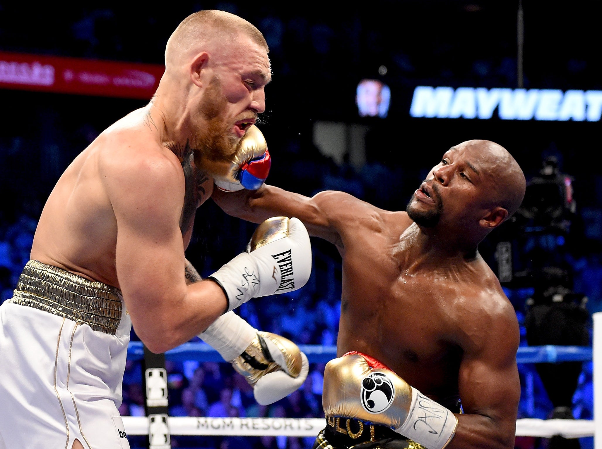 Mayweather took McGregor apart the last time they faced off