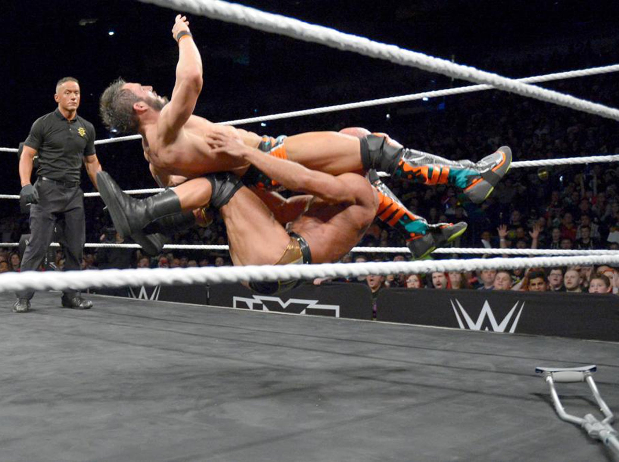 The boys getting down to business