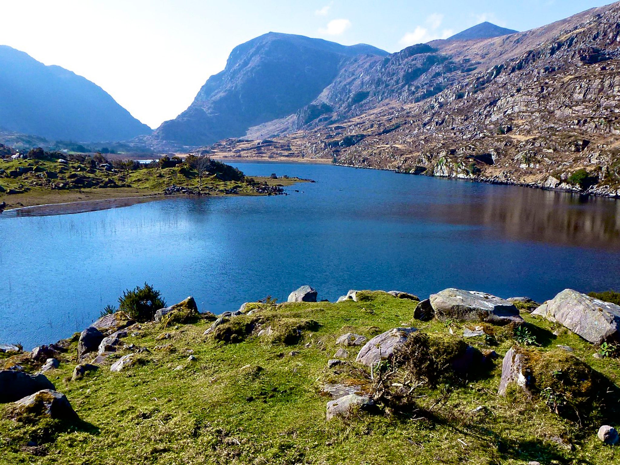 The Gap of Dunloe in Kerry is a popular place for tourists to hire a horse and trap