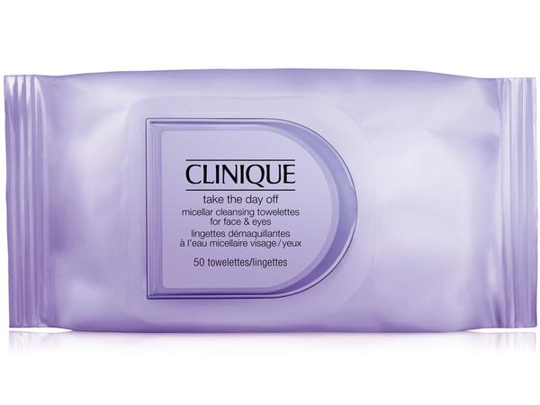 Take The Day Off Face and Eye Cleansing Towelettes , £16, Clinique