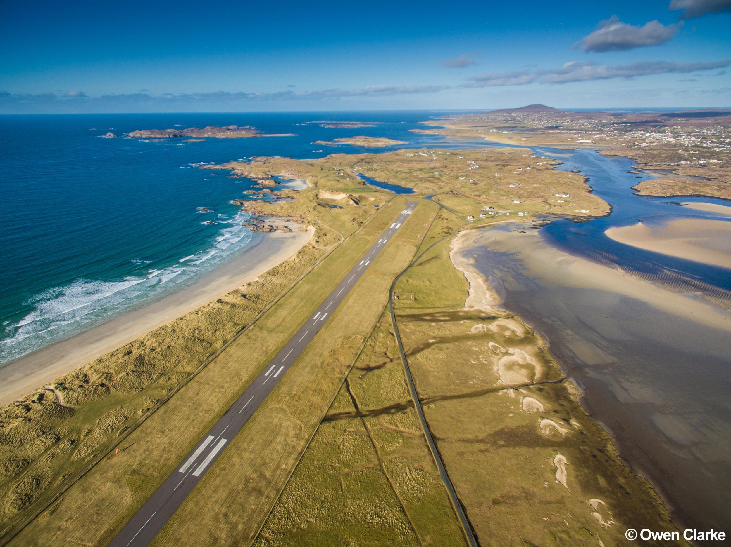 Donegal airport voted world's most beautiful runway