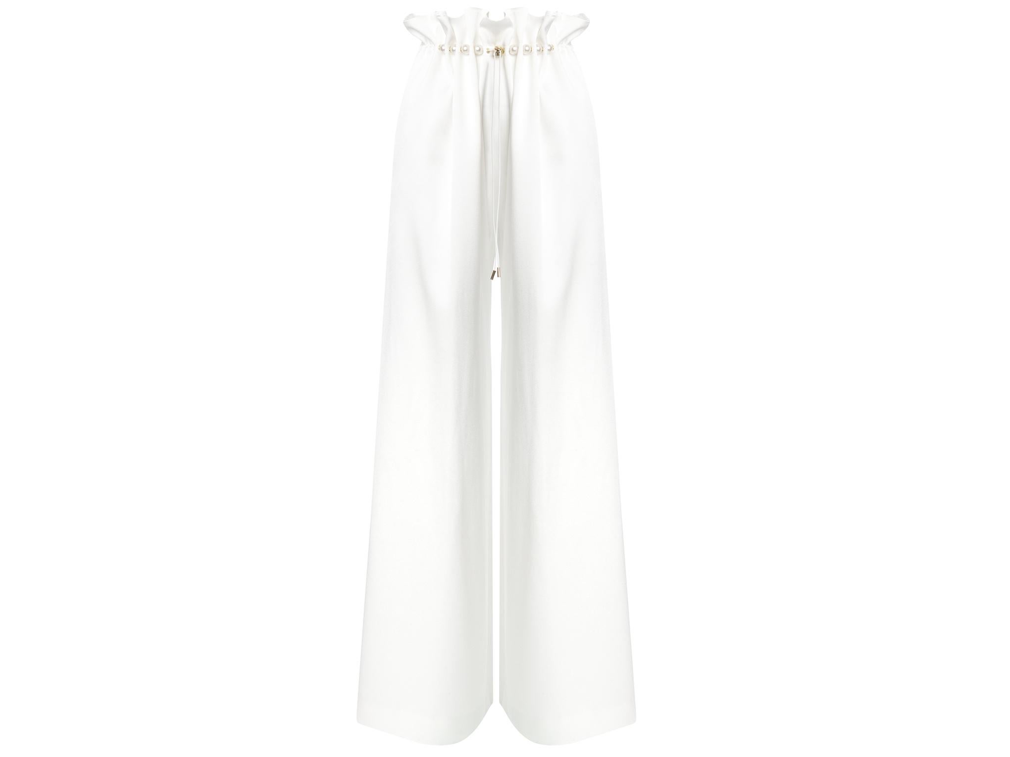 Earle Ivory Trouser, £395, Mother of Pearl