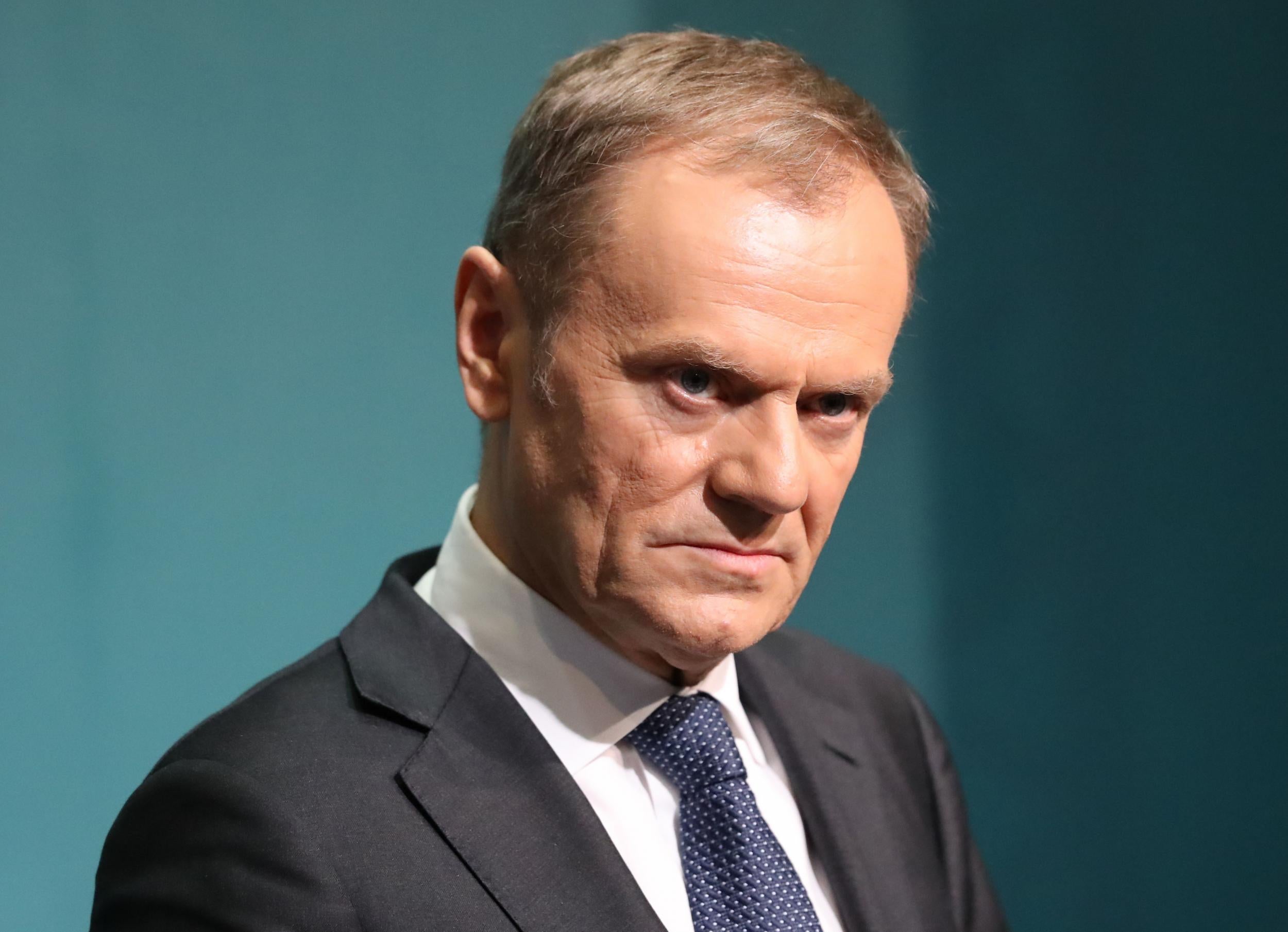 ‘Europeans spend on defence many times more than Russia, and as much as China,’ Tusk says